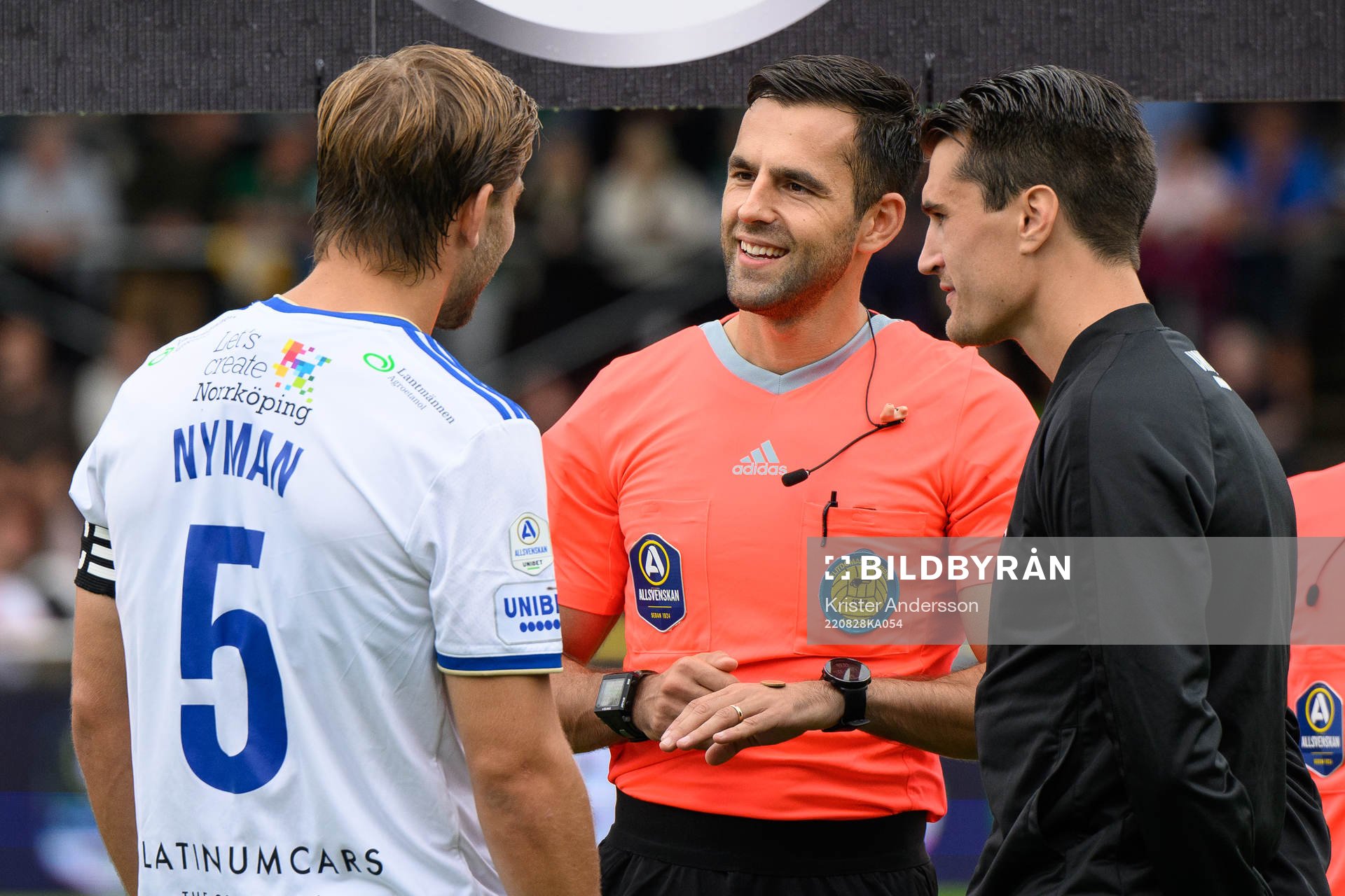 Domare Granit Maqedonci  fotbollsmatchen i Allsvenskan