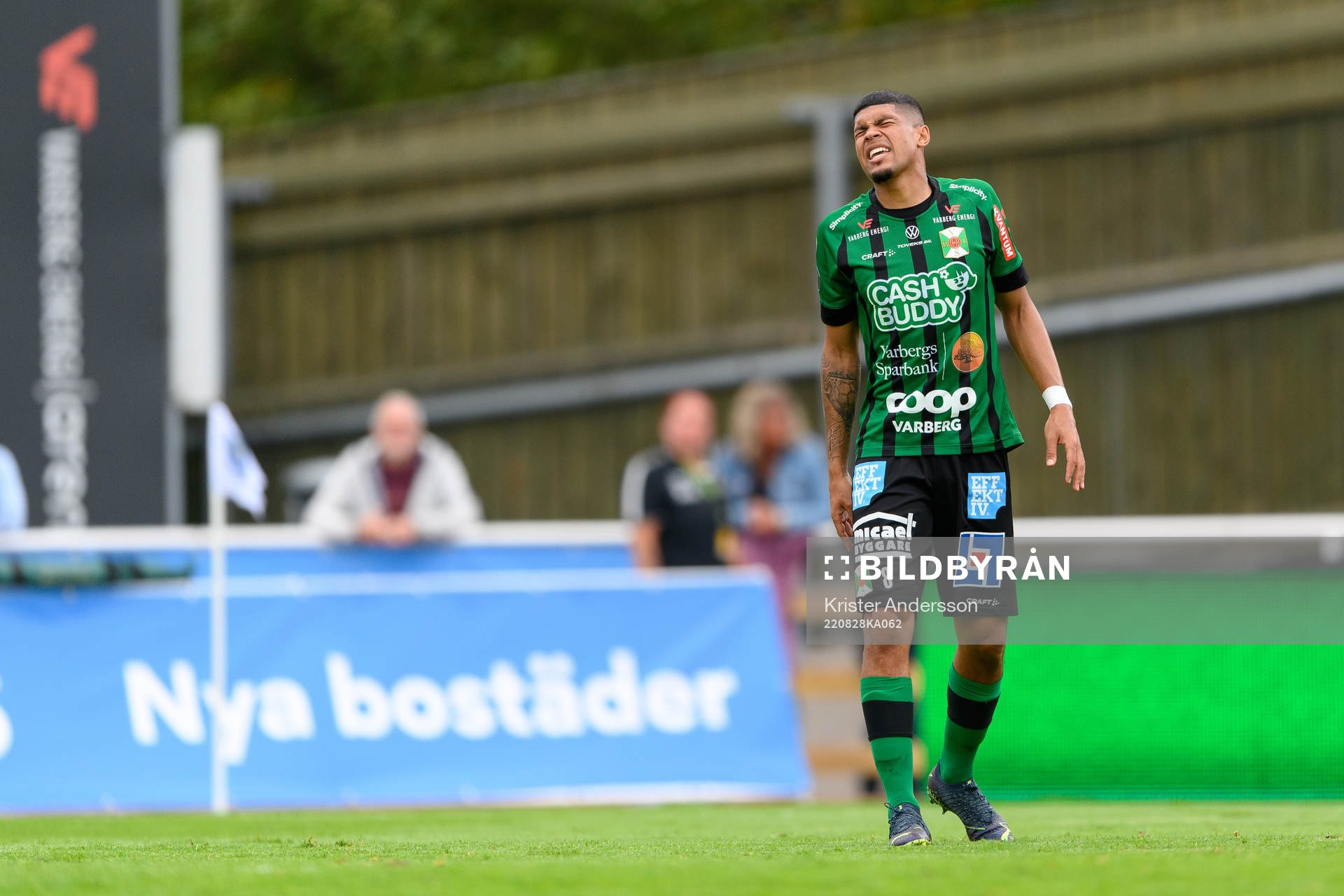 Varbergs Luke Le Roux har ont