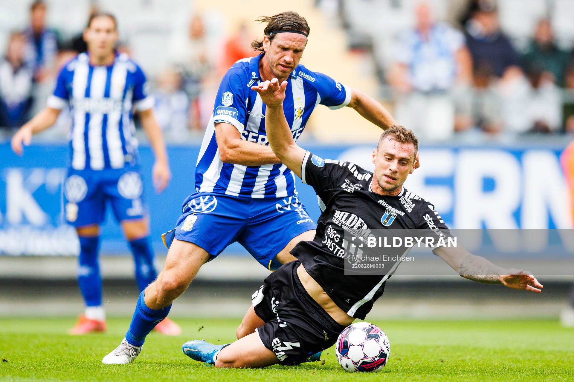 IFK Göteborgs Gustav Svensson och Sirius Filip Rogic