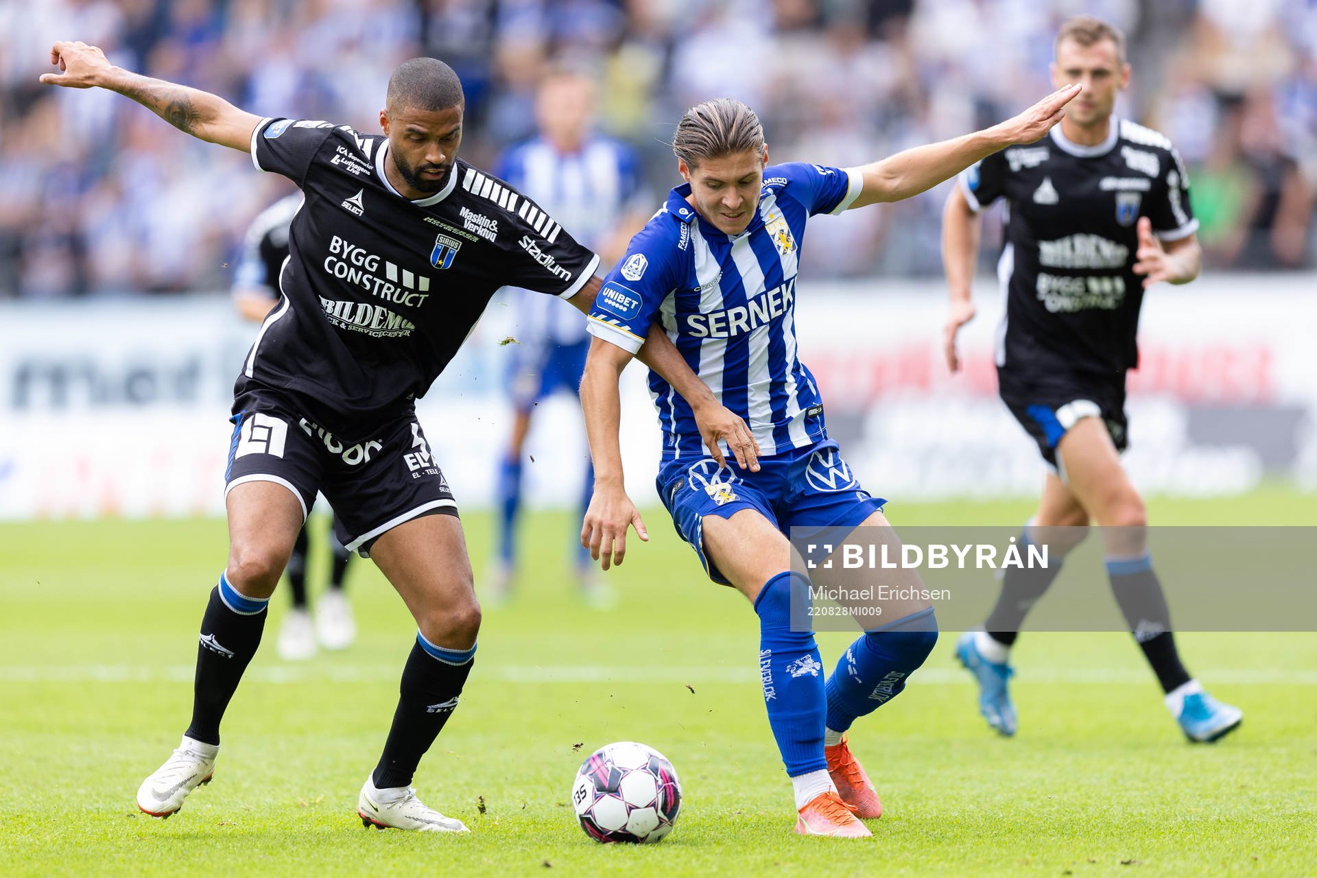 Sirius Kristopher Da Graca och IFK Göteborgs Eman Markovic