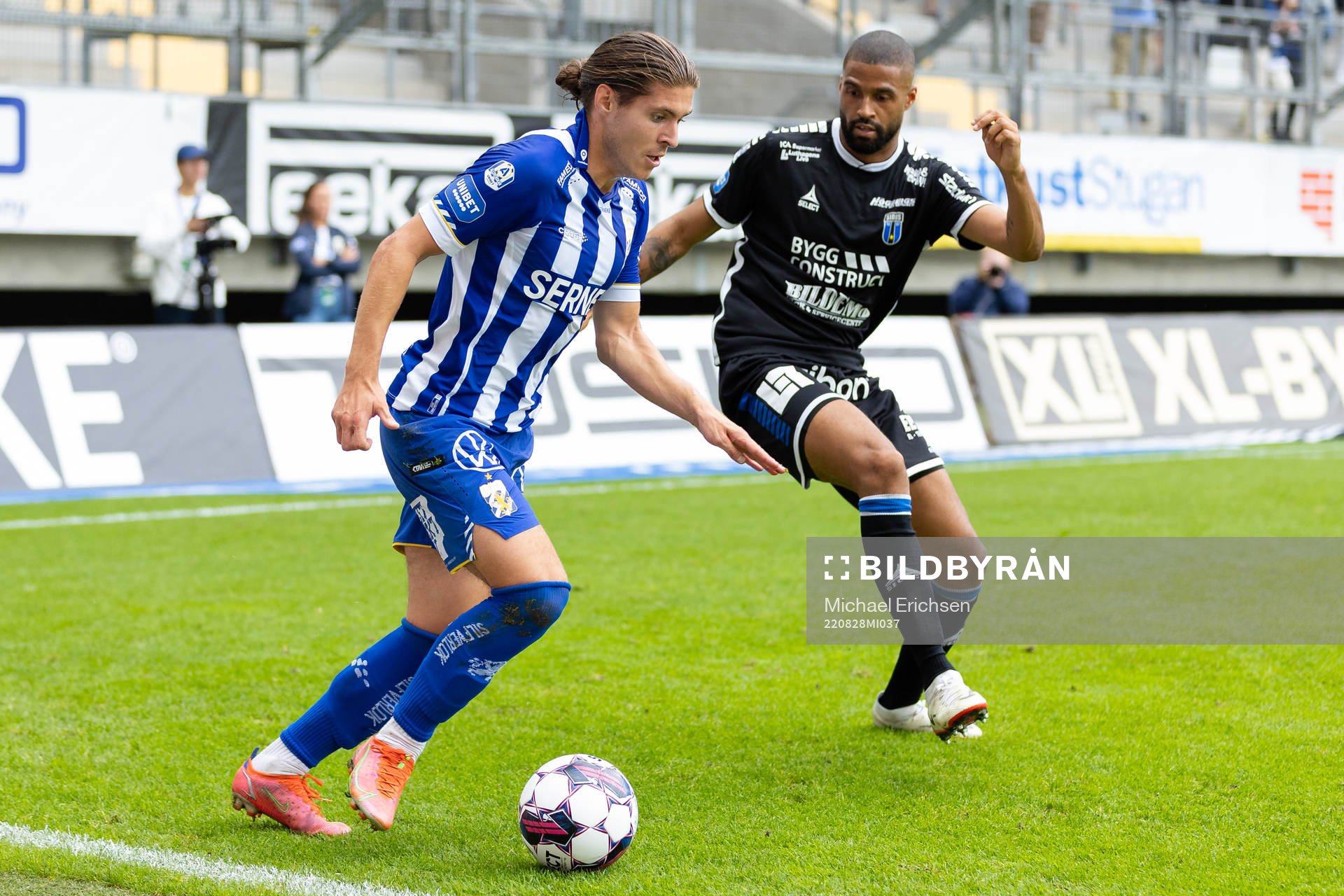 IFK Göteborgs Eman Markovic  och Sirius Kristopher Da Graca