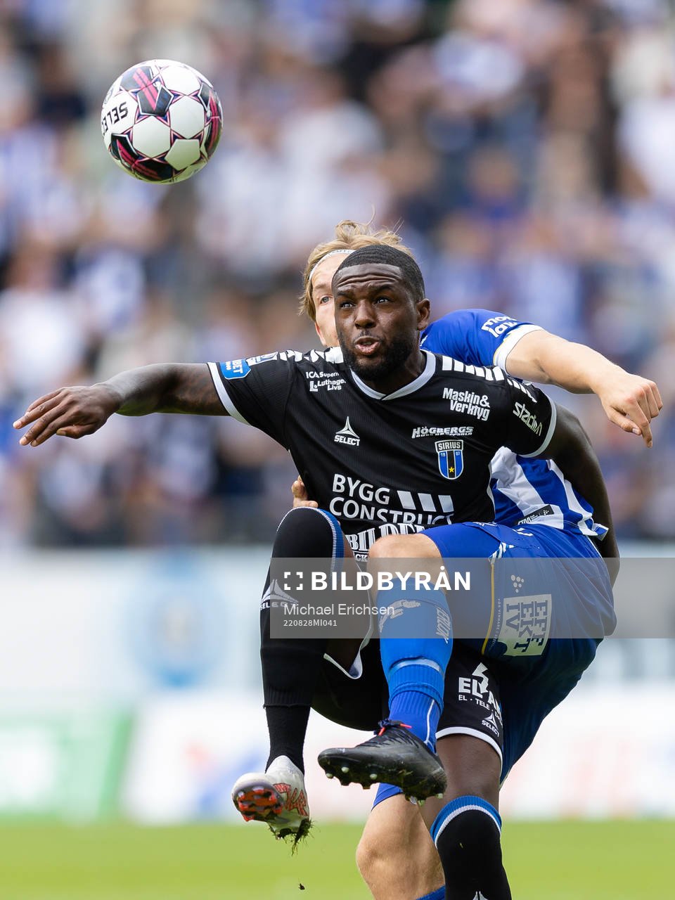 Sirius Christian Kouakou och IFK Göteborgs Johan Bångsbo