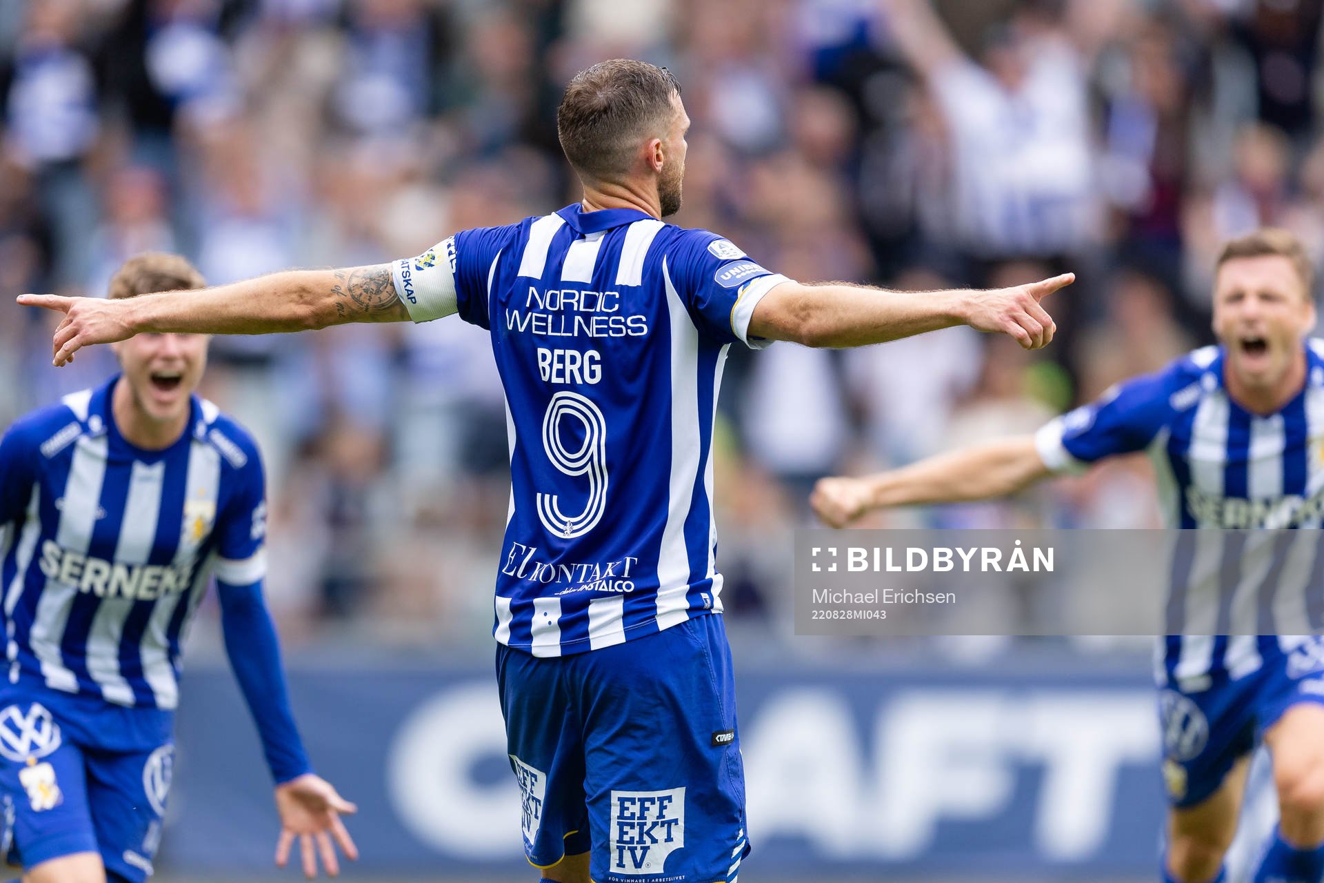 IFK Göteborgs Marcus Berg jublar