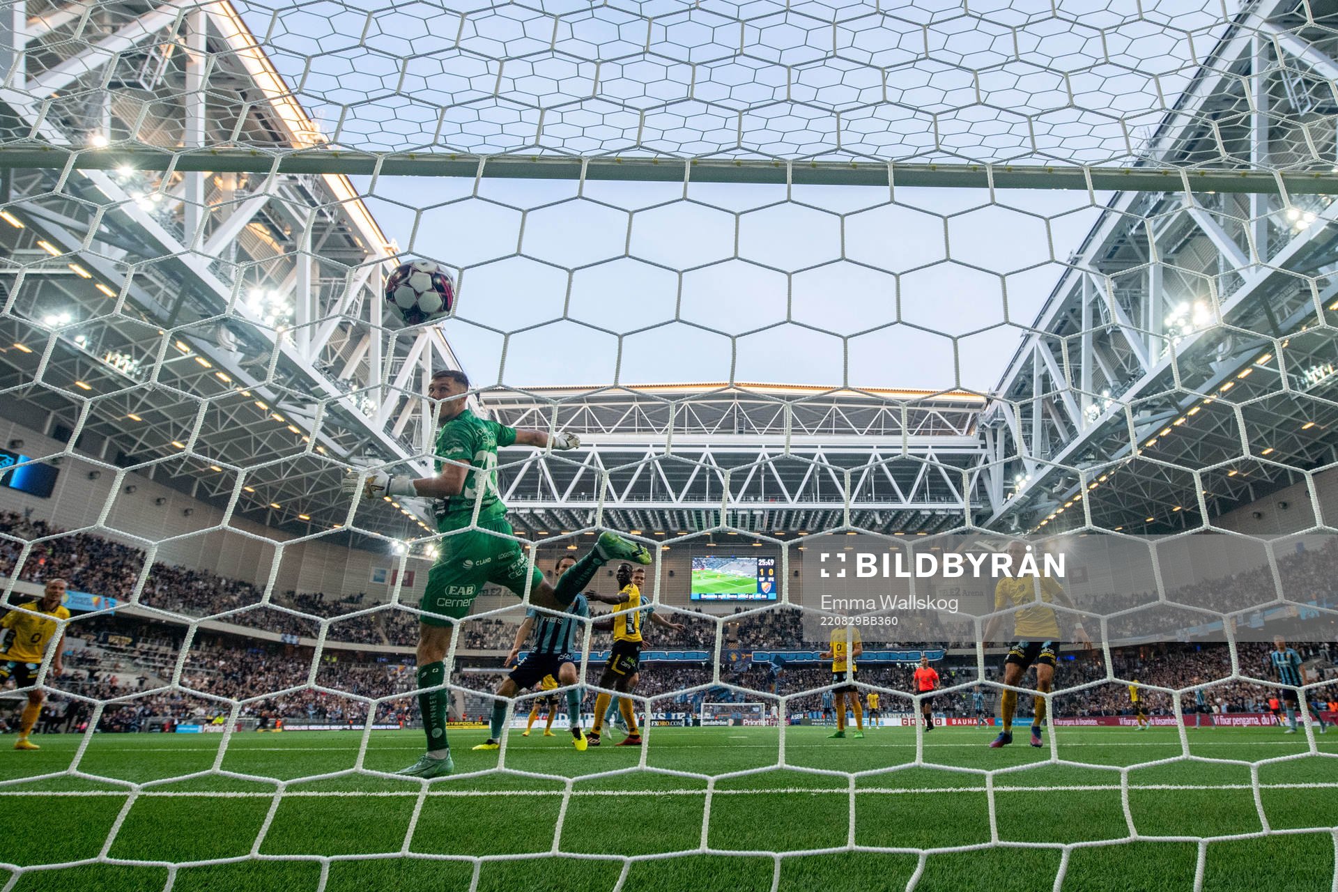 Elfsborgs målvakt Hakon Valdimarsson släpper in 2-0 av
