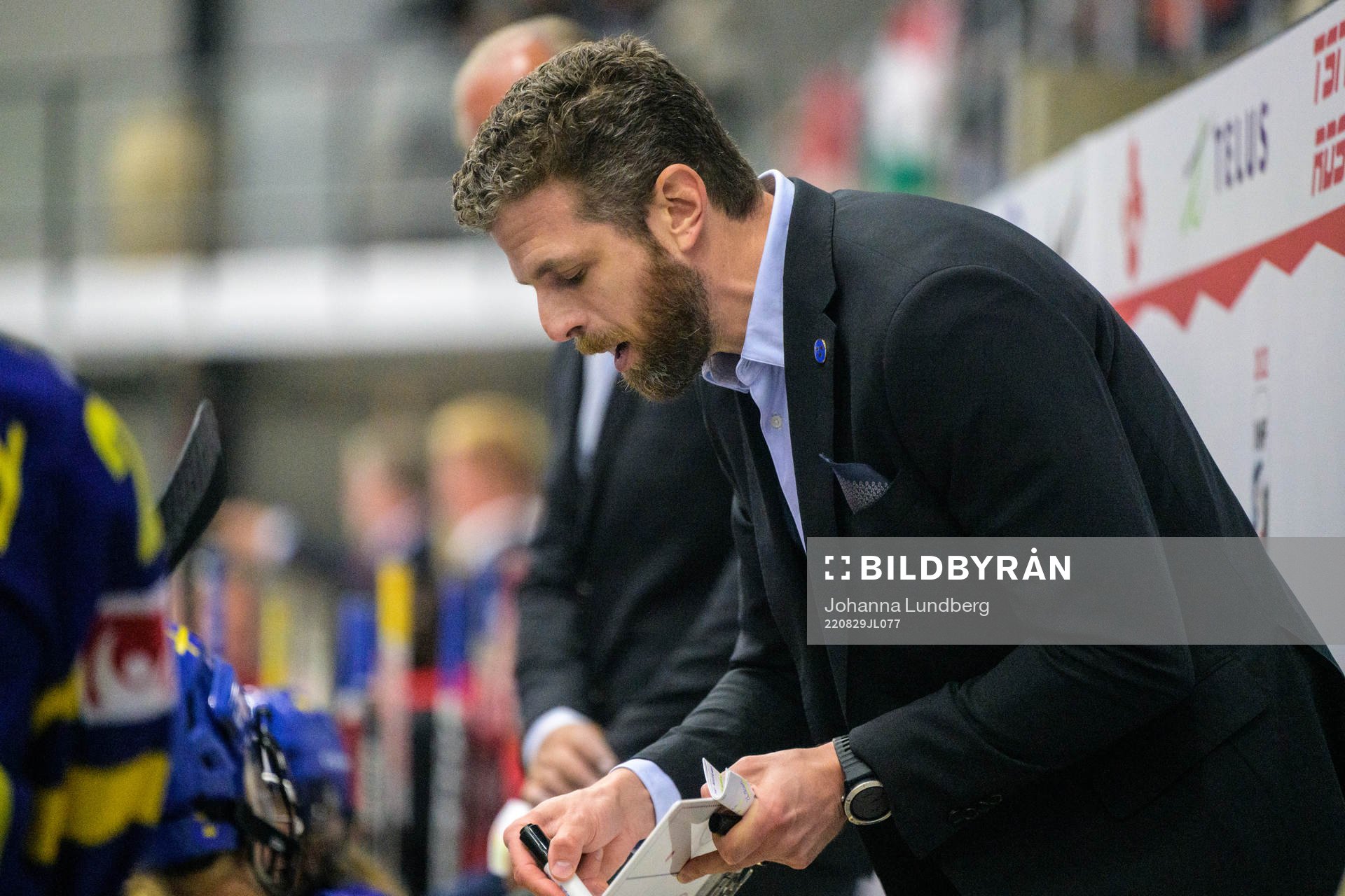 Ulf Lundberg, head coach of Sweden