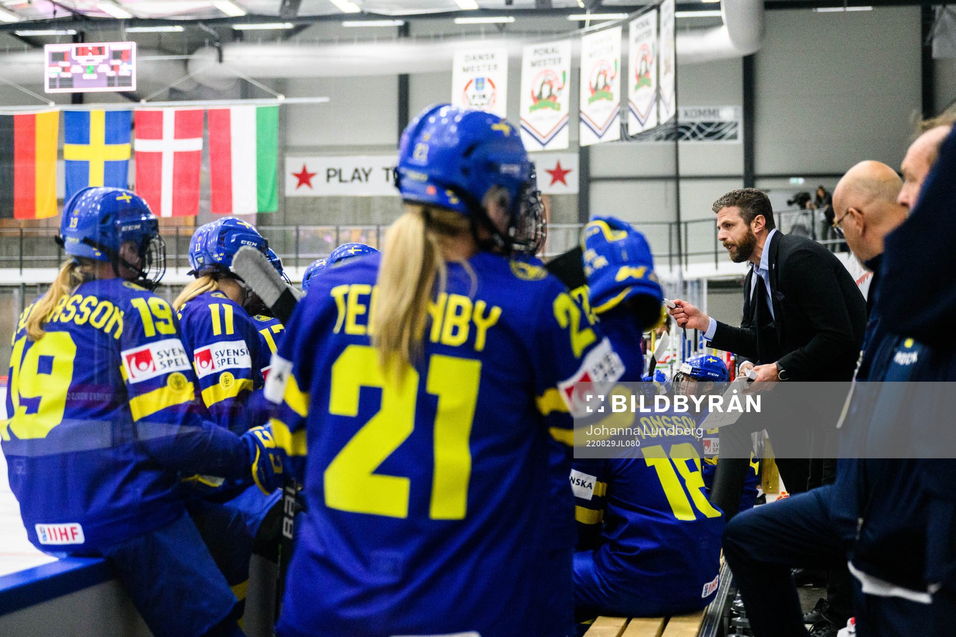 Ulf Lundberg, head coach of Sweden