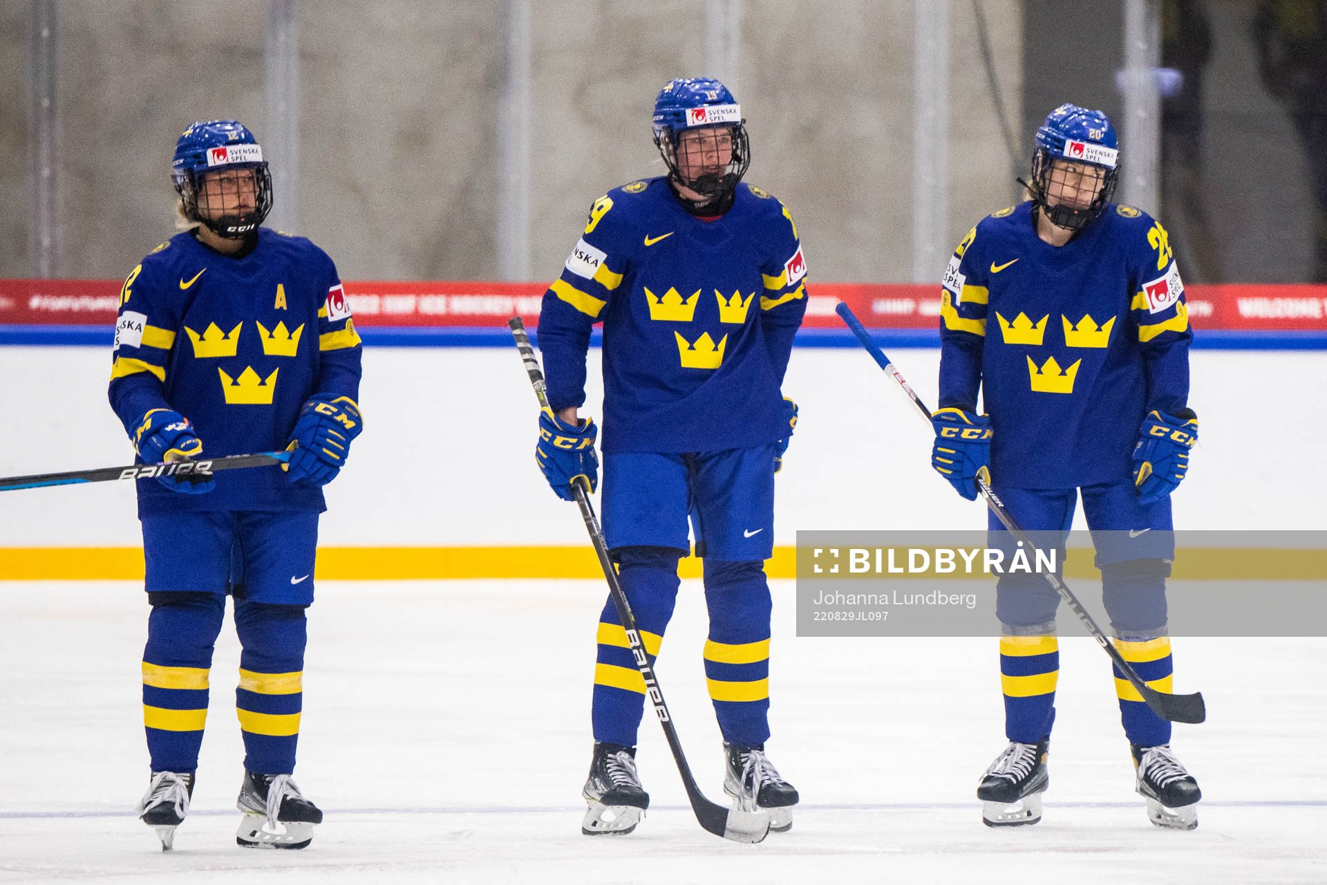 Maja Nylén-Persson, Sara Hjalmarsson and Paula Bergström