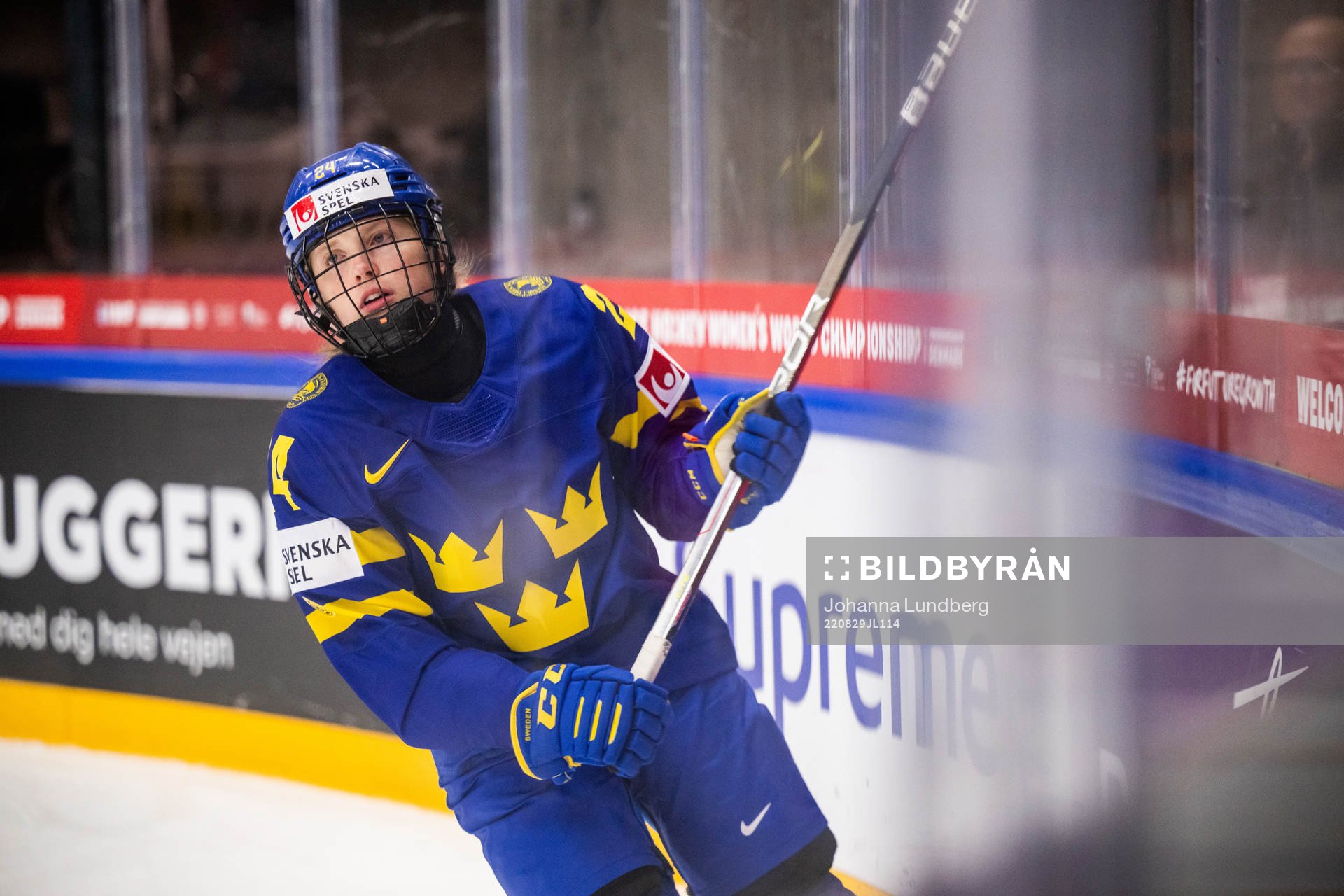 Felizia Wikner-Zienkiewicz of Sweden looks dejected