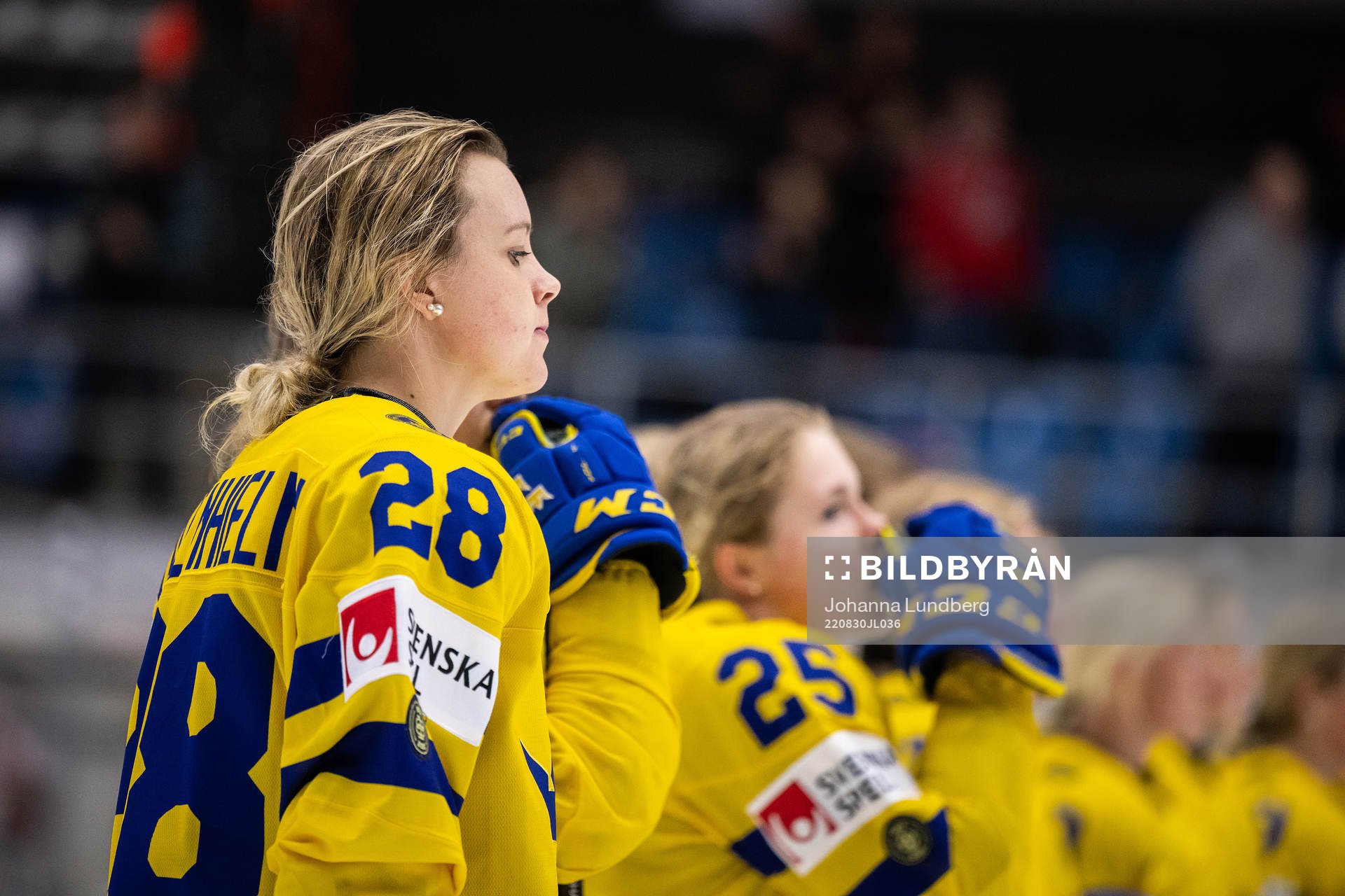 Michelle Löwenhielm of Sweden looks dejected