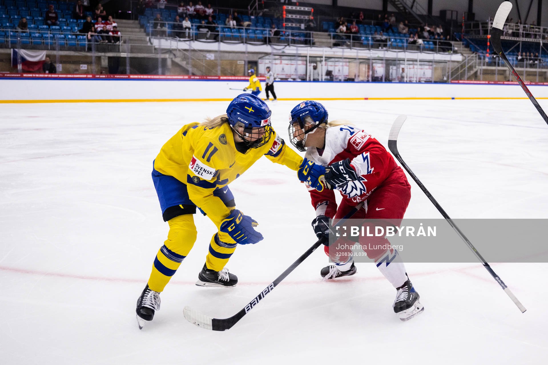 Josefin Bouveng of Sweden and Dominika Laskova of Czech