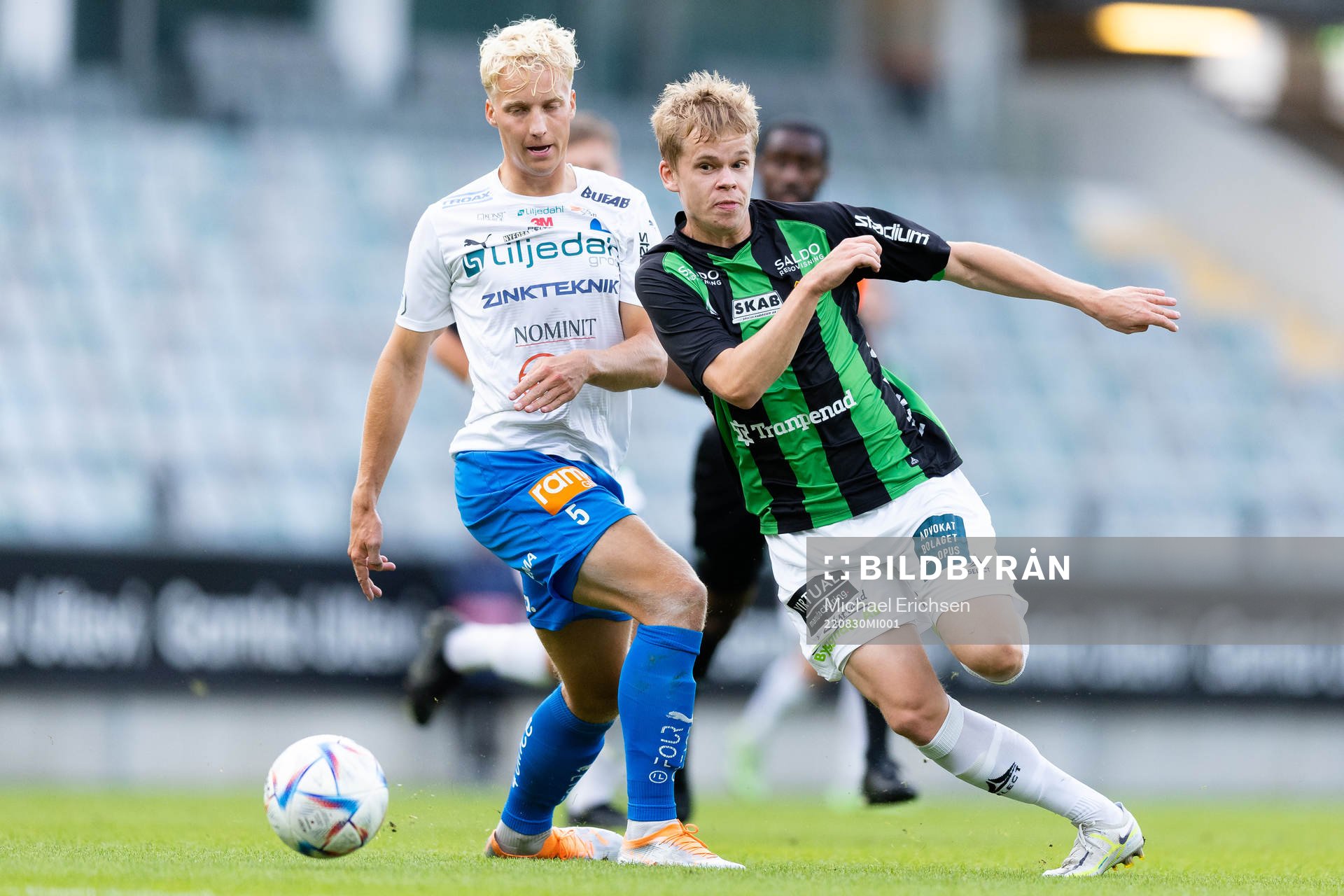Värnamos Victor Larsson och GAIS Viktor Alexandersson