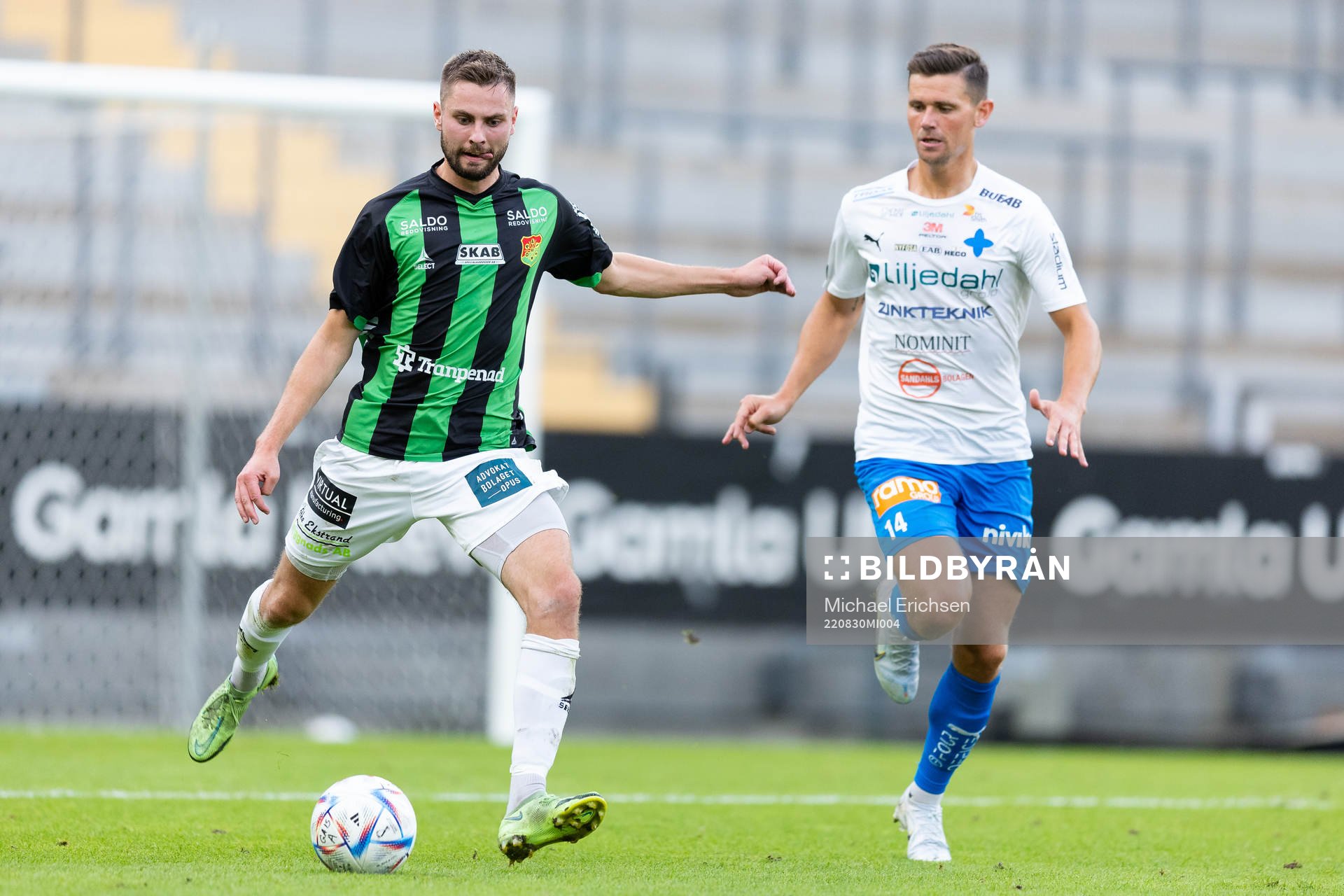 GAIS Axel Norén och Värnamos Marcus Antonsson