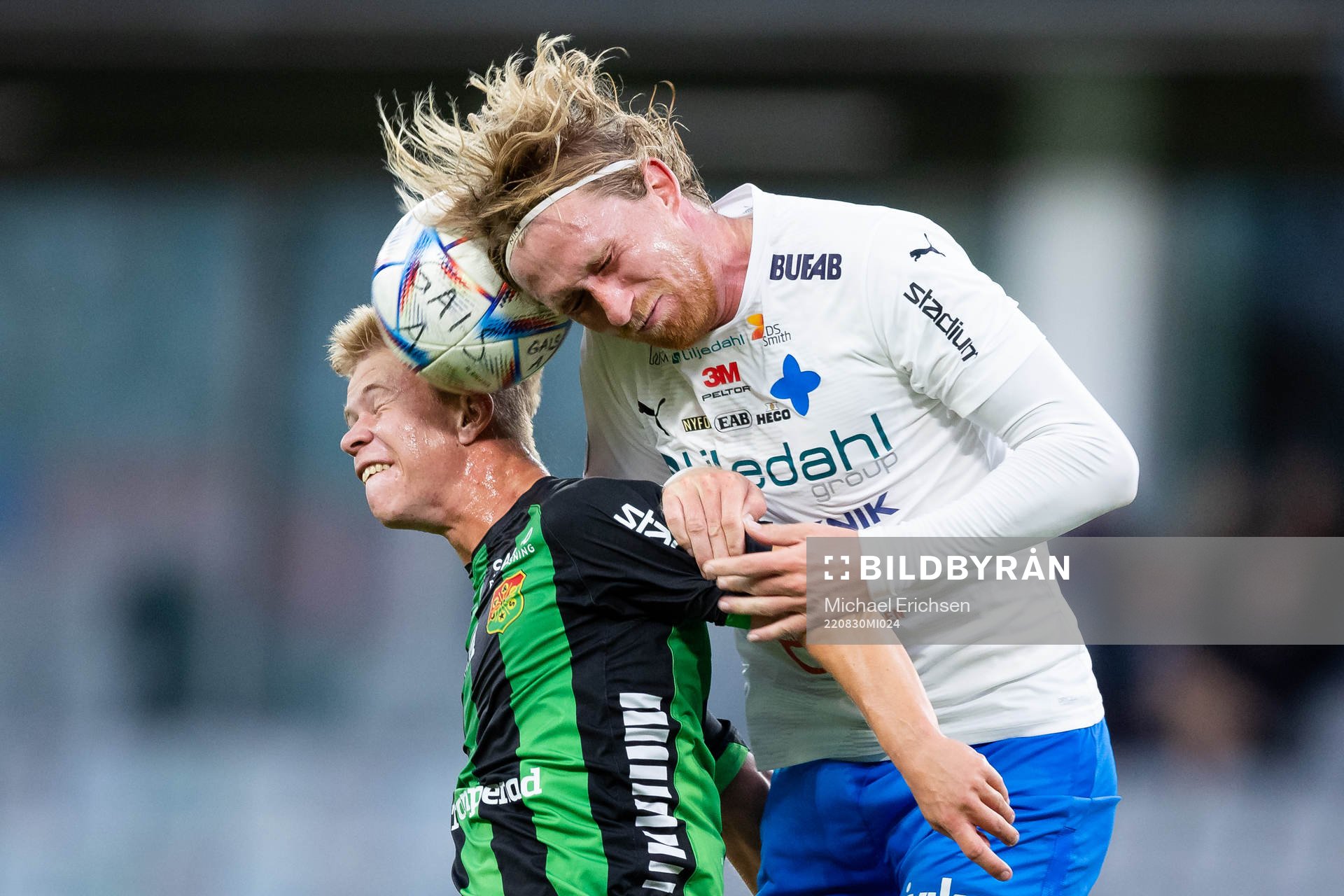 GAIS Filip Gustafsson och Värnamos Hampus Näsström