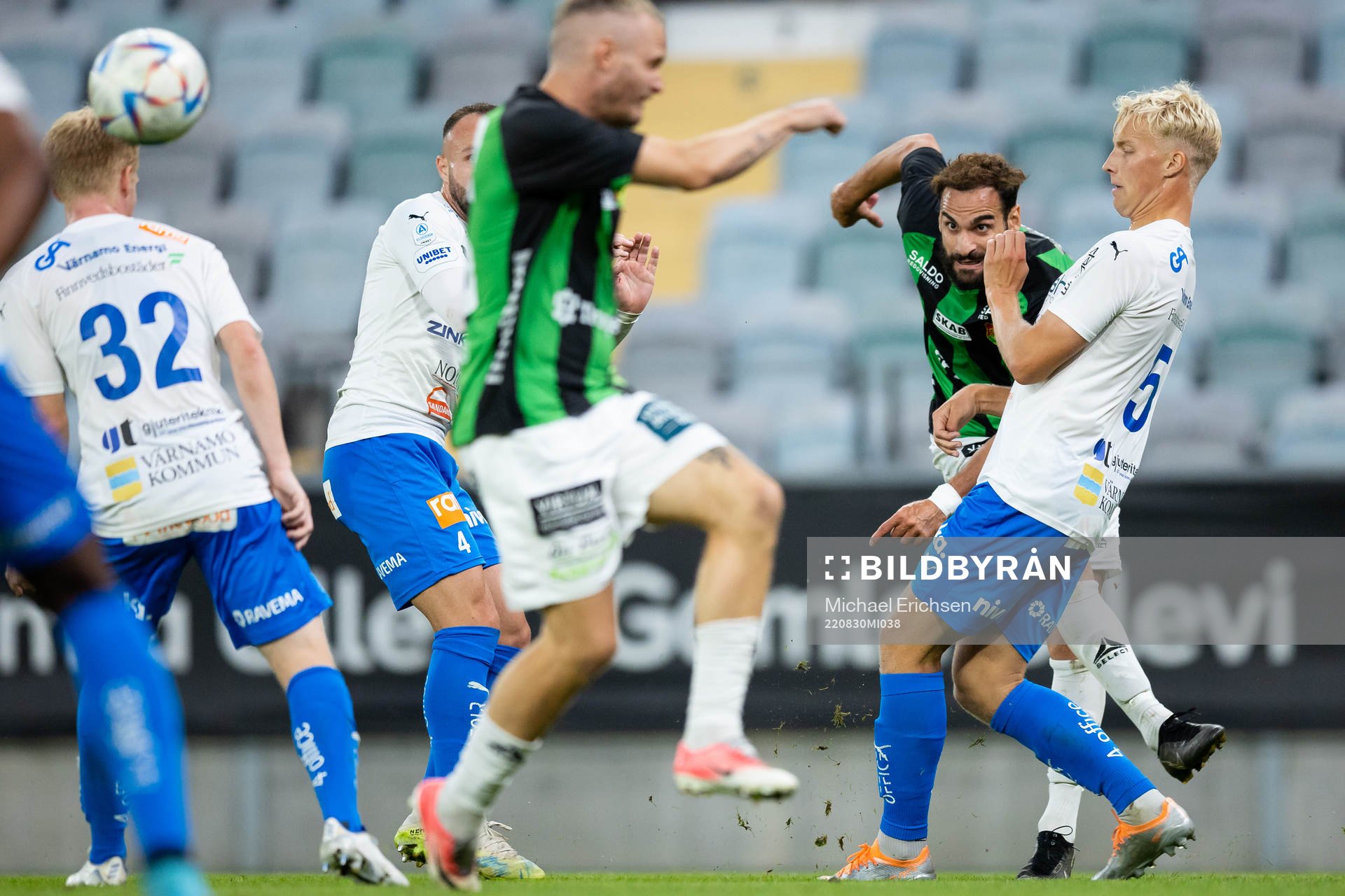 GAIS Mervan Celik med ett avslut