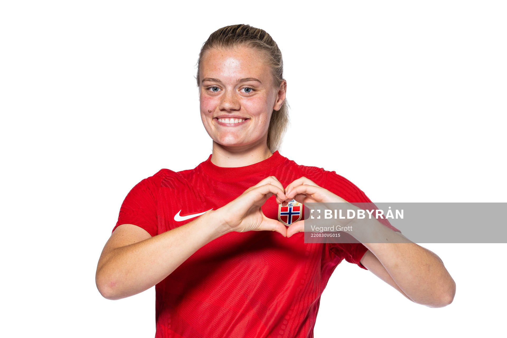 Mathilde Harviken of the Norwegian women’s national
