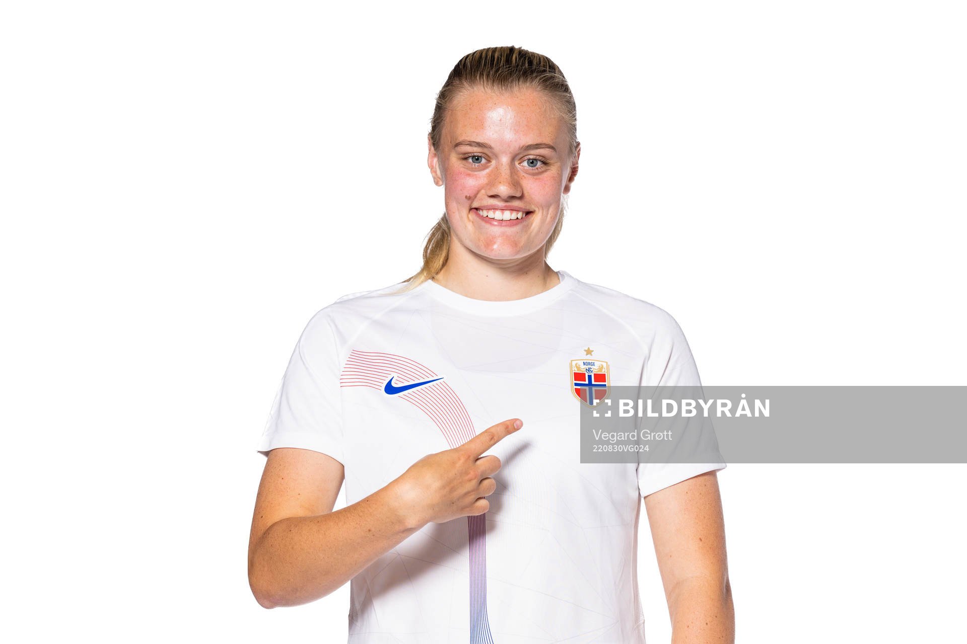 Mathilde Harviken of the Norwegian women’s national