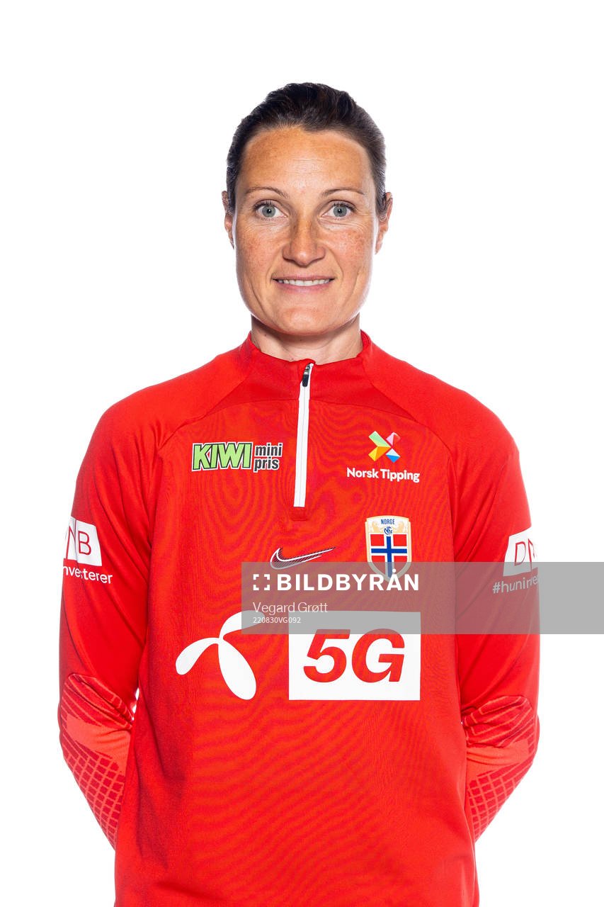 Ingvild Stensland, assistant coach of the Norwegian