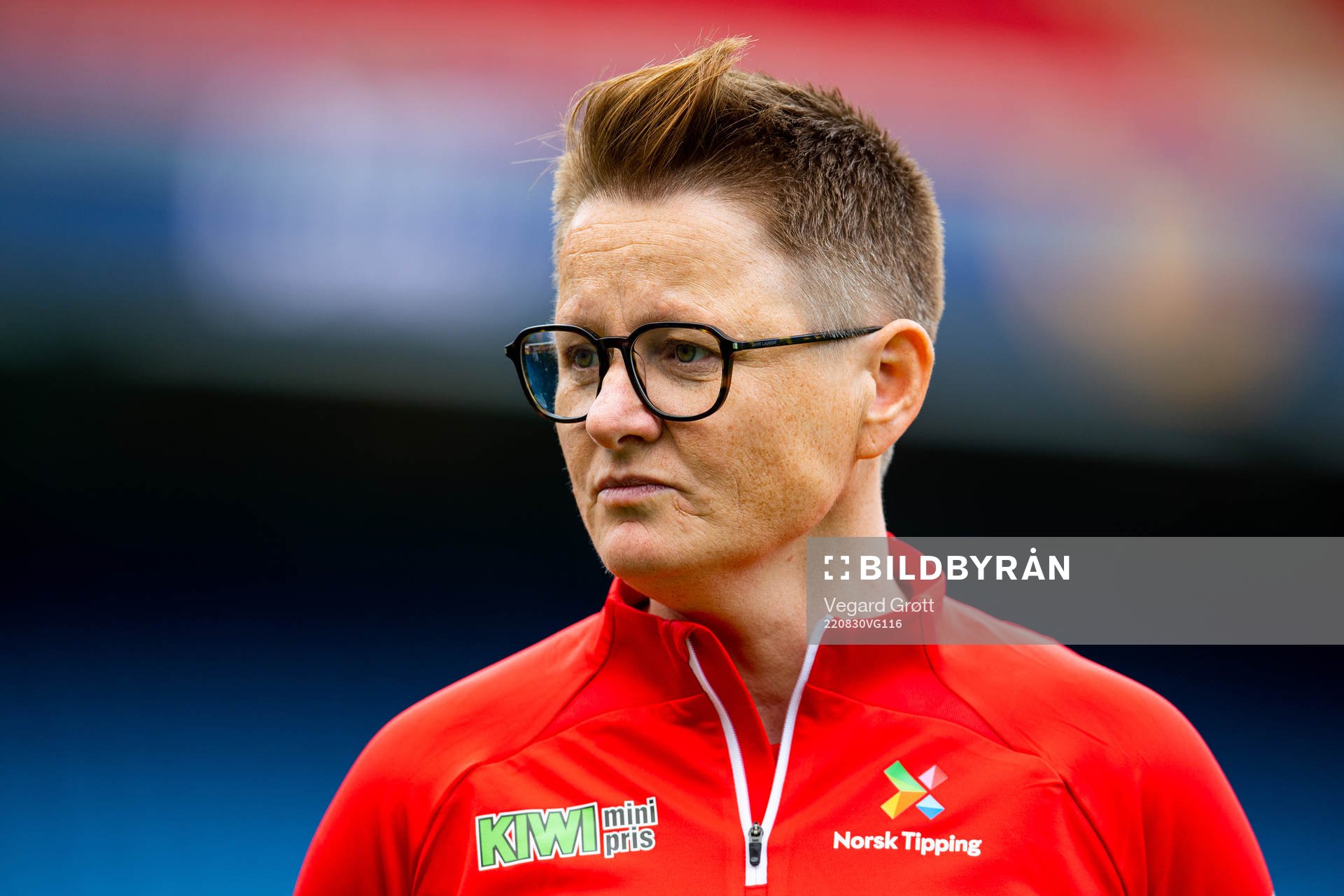 Monica Knudsen, assistant coach of the Norwegian women's