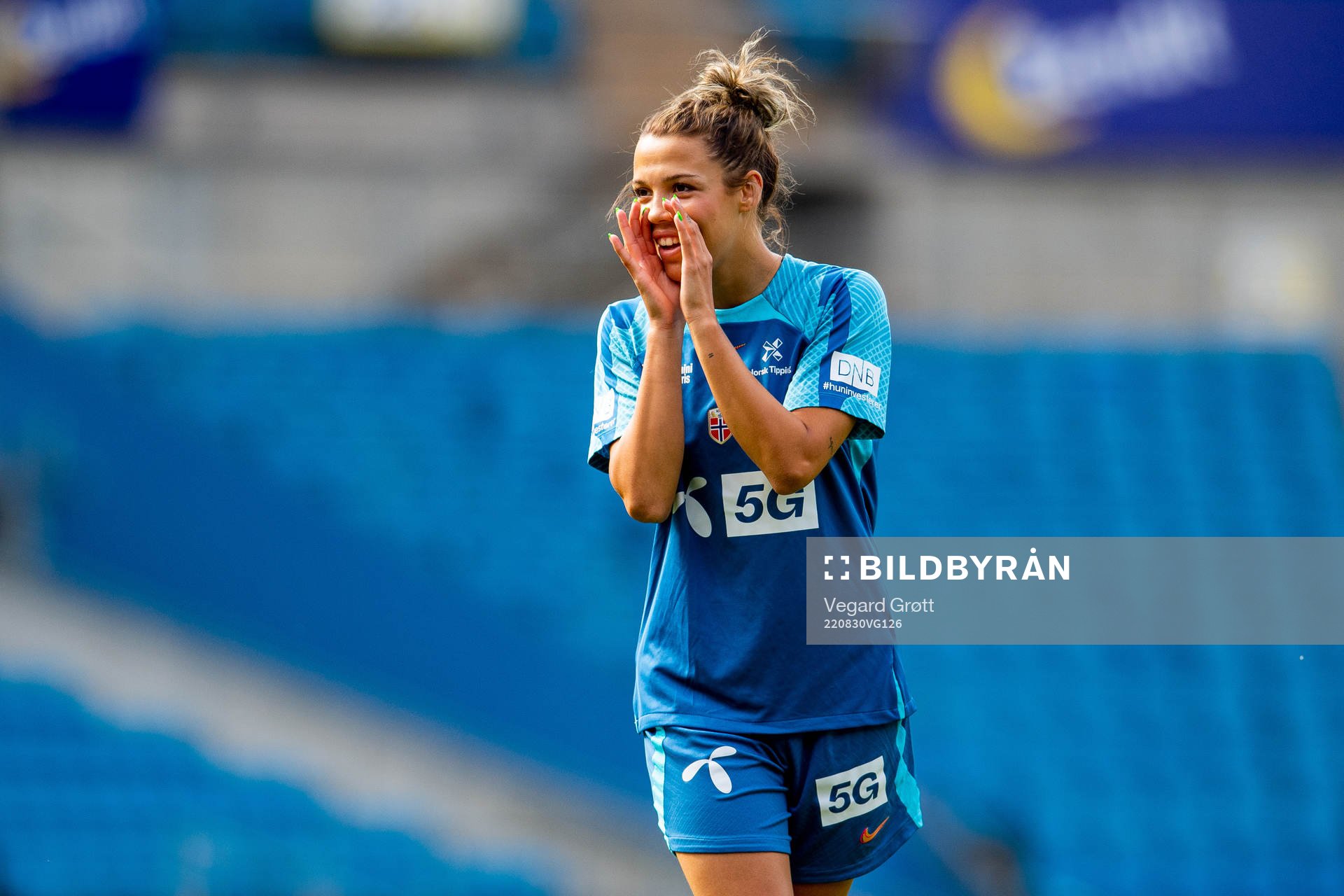 Celin Bizet Ildhusøy of the Norwegian women's national