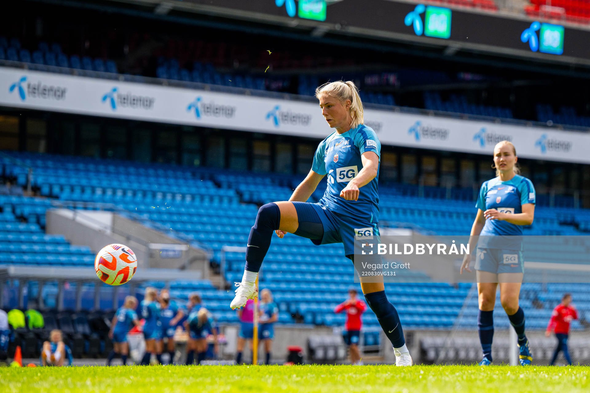Sophie Román Haug of the Norwegian women's national