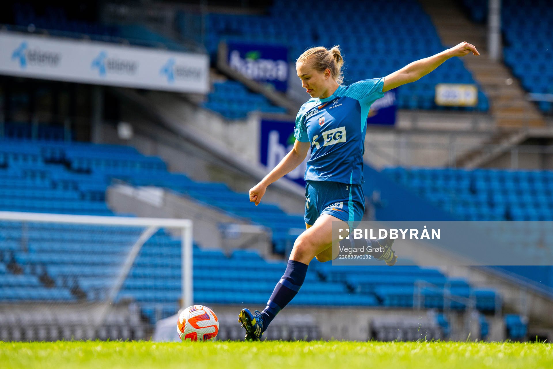 Noor Hoelsbrekken Eckhoff of the Norwegian women's national