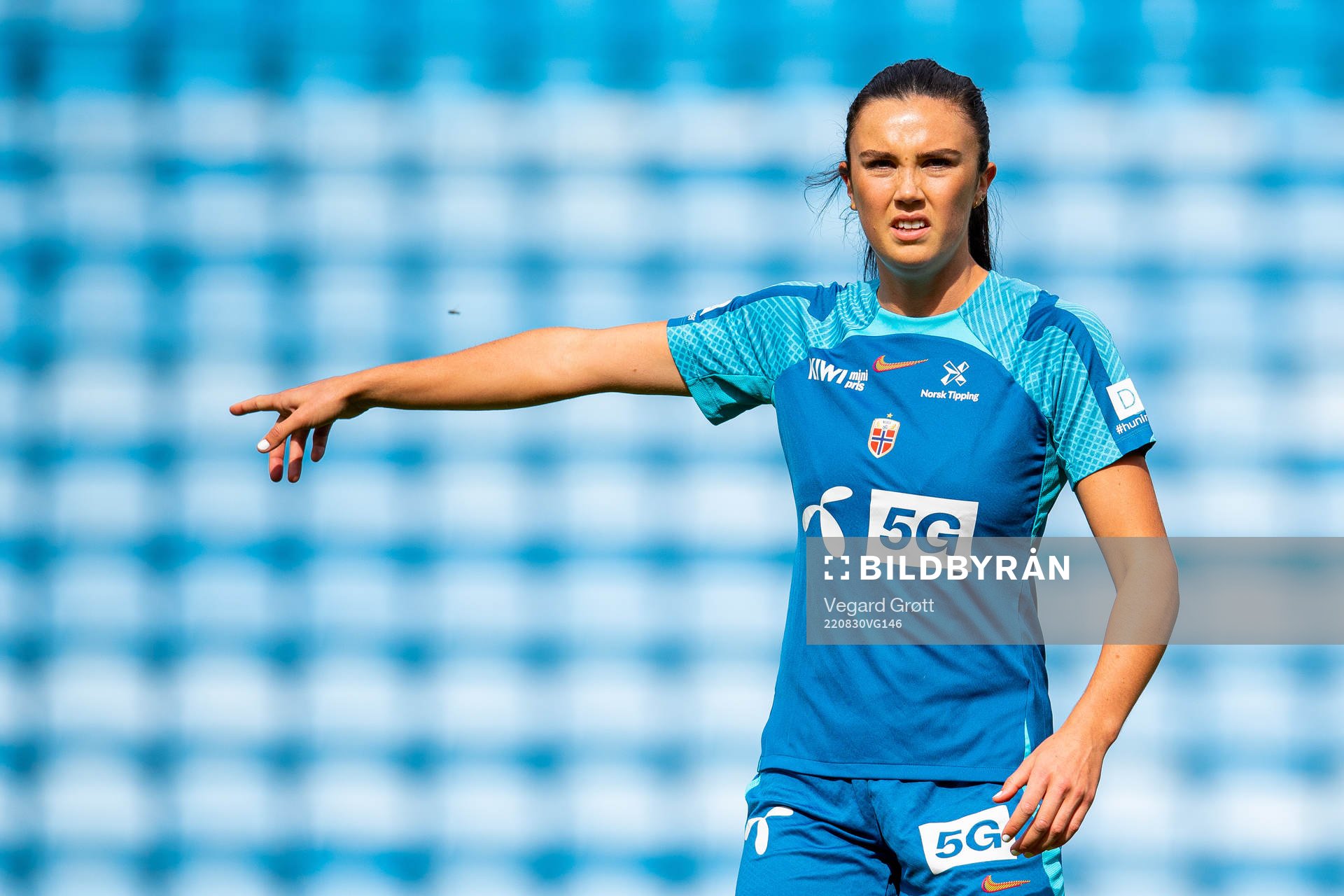 Ingrid Syrstad Engen of the Norwegian women's national