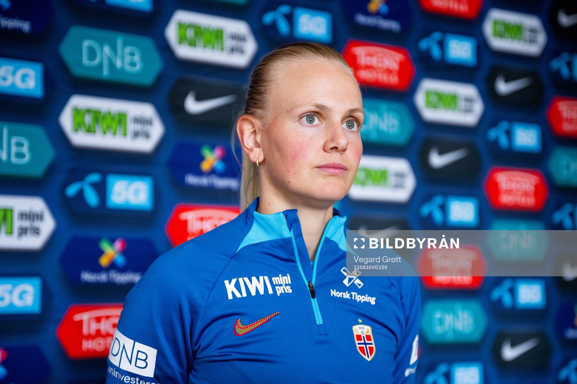 Karina Sævik of the Norwegian women's national football