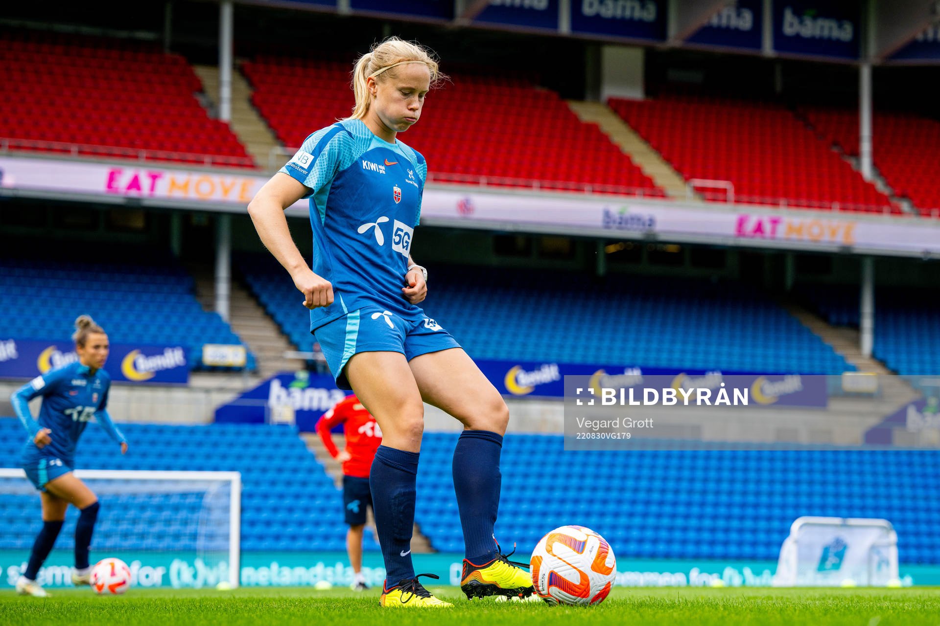 Julie Blakstad of the Norwegian women's national football