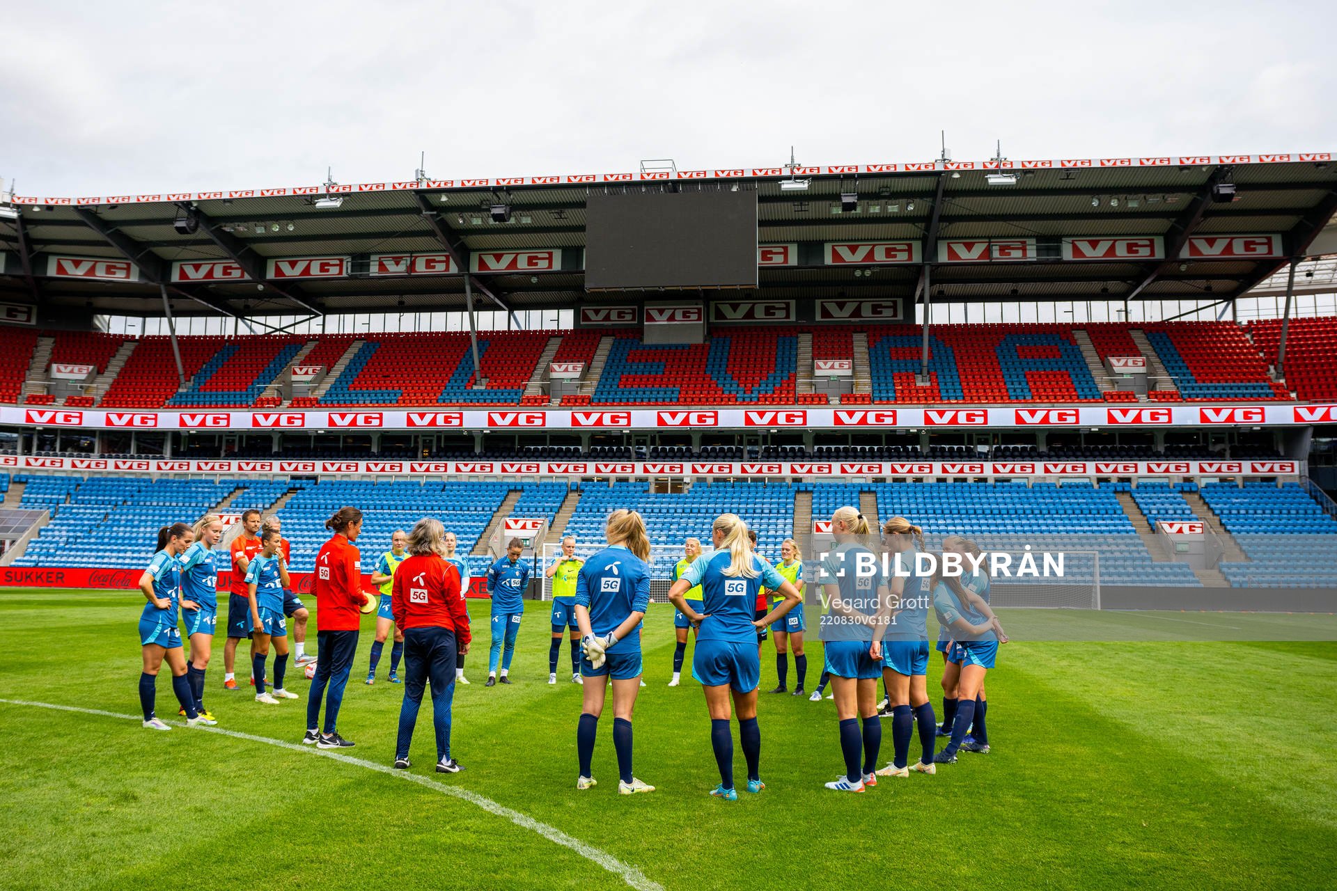 Hege Riise, head coach of the Norwegian women's national