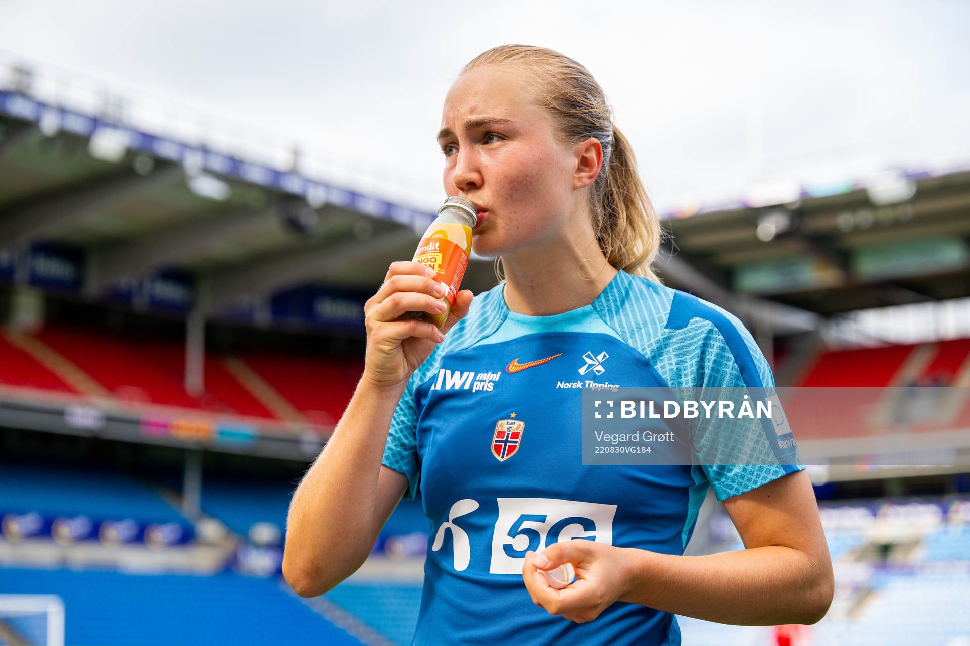 Noor Hoelsbrekken Eckhoff of the Norwegian women's national