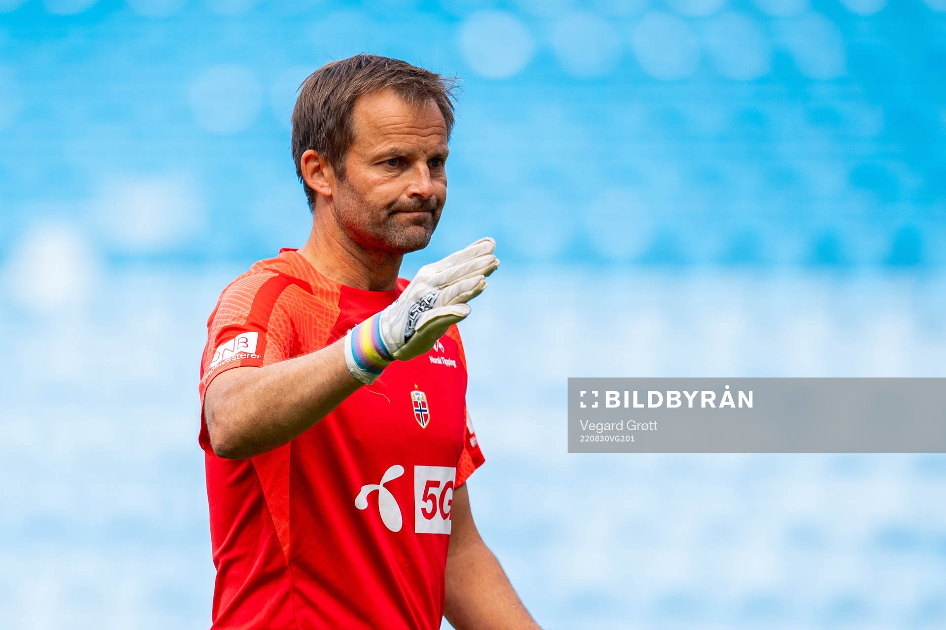 Jon Knudsen, goalkeeper coach of the Norwegian women's