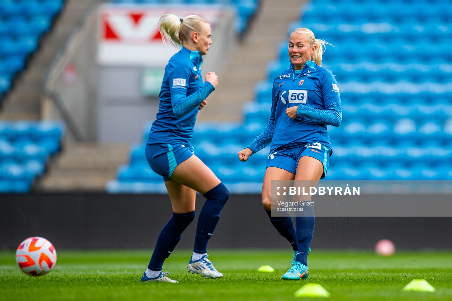 Guro Bergsvand of the Norwegian women's national football