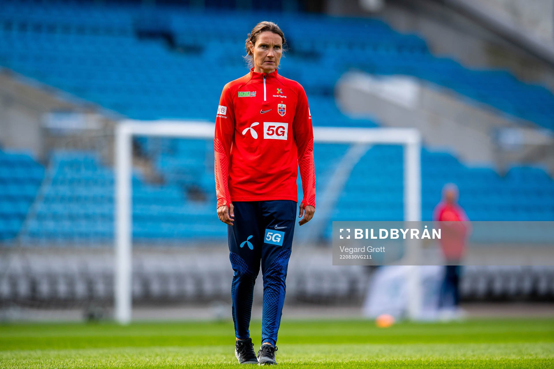 Ingvild Stensland, assistant coach of the Norwegian women's