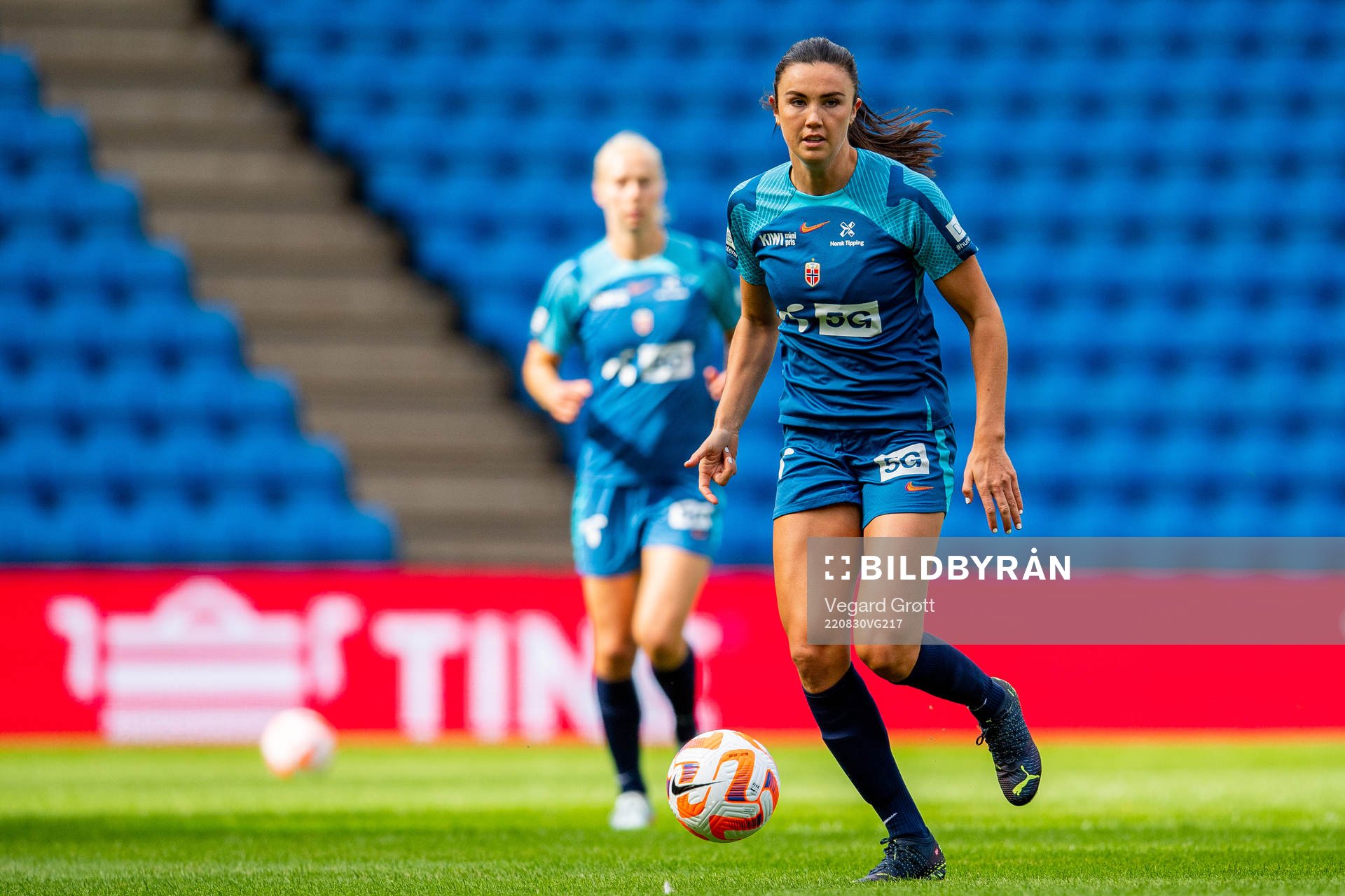 Ingrid Syrstad Engen of the Norwegian women's national