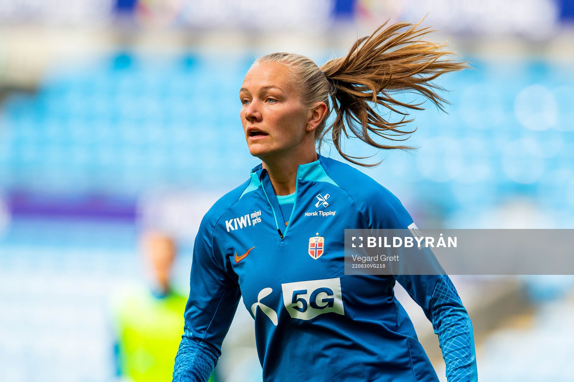 Frida Maanum of the Norwegian women's national football team