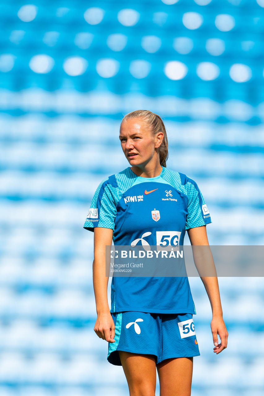 Frida Maanum of the Norwegian women's national football team