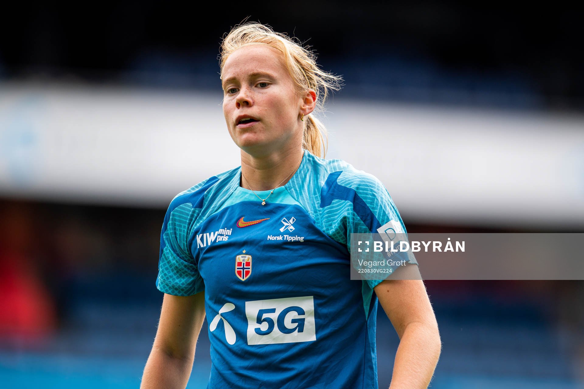Julie Blakstad of the Norwegian women's national football