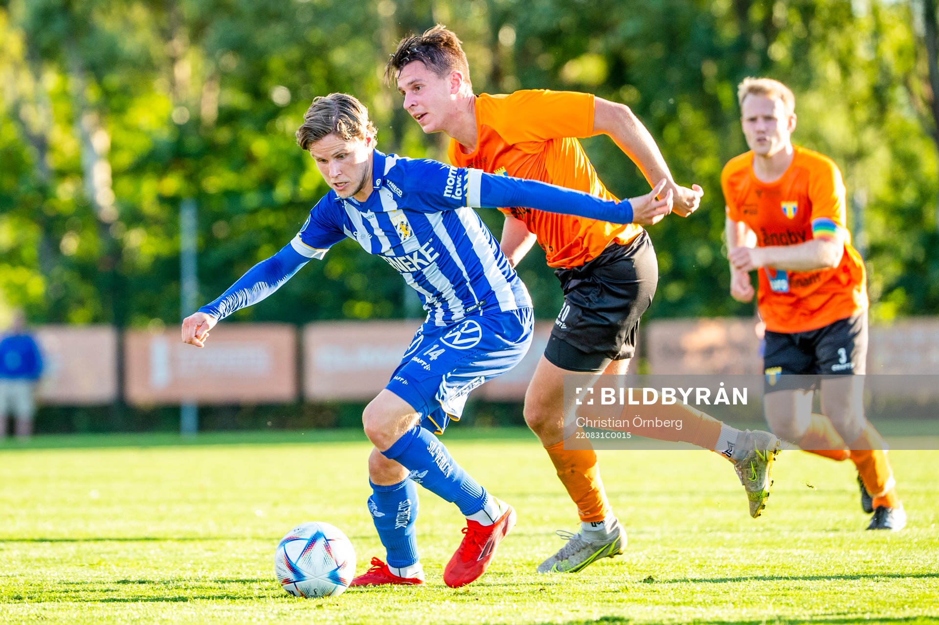 IFK Göteborgs Gustaf Norlin mot Torns Ludvig Bergman