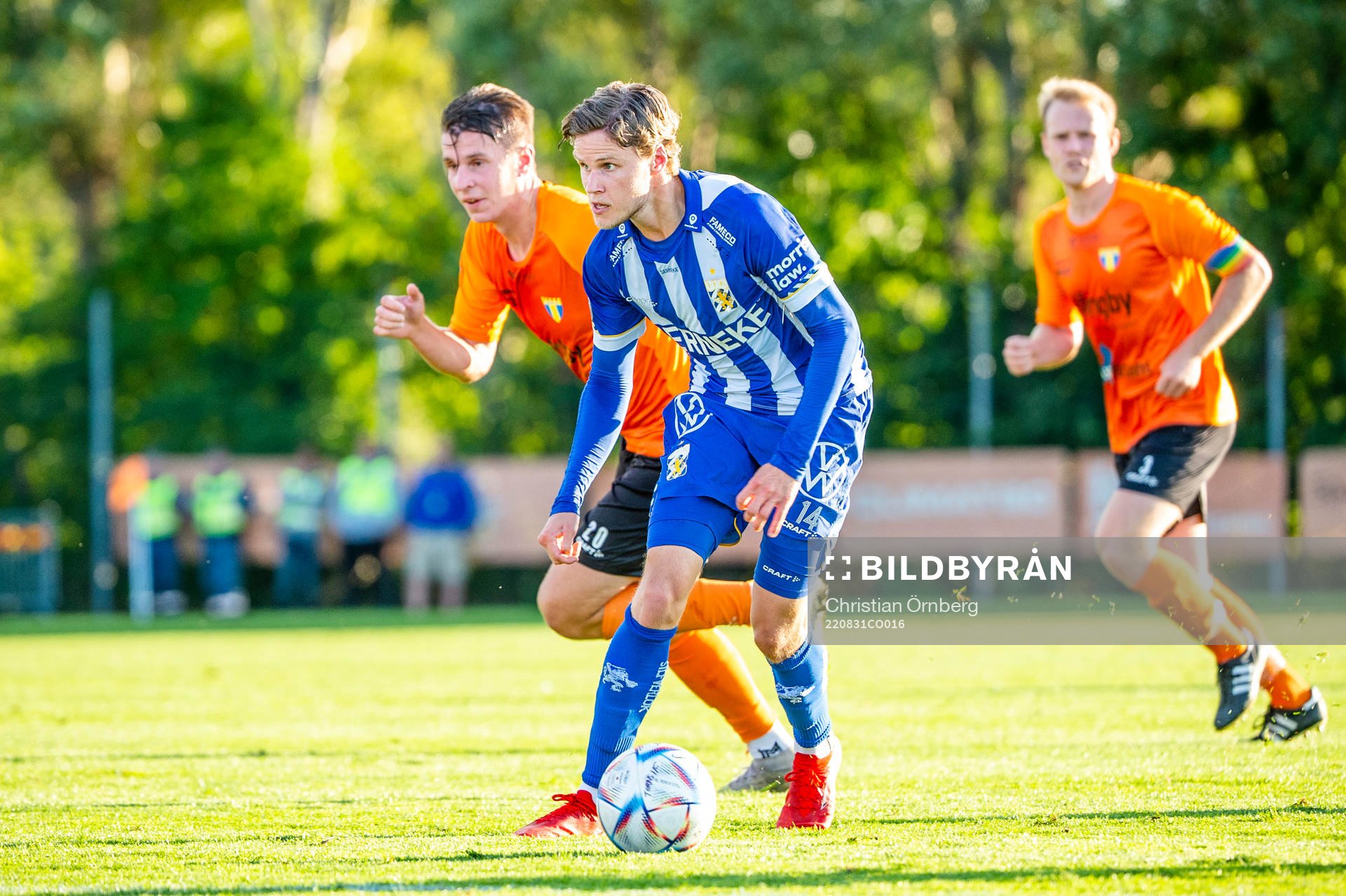 IFK Göteborgs Gustaf Norlin mot Torns Ludvig Bergman