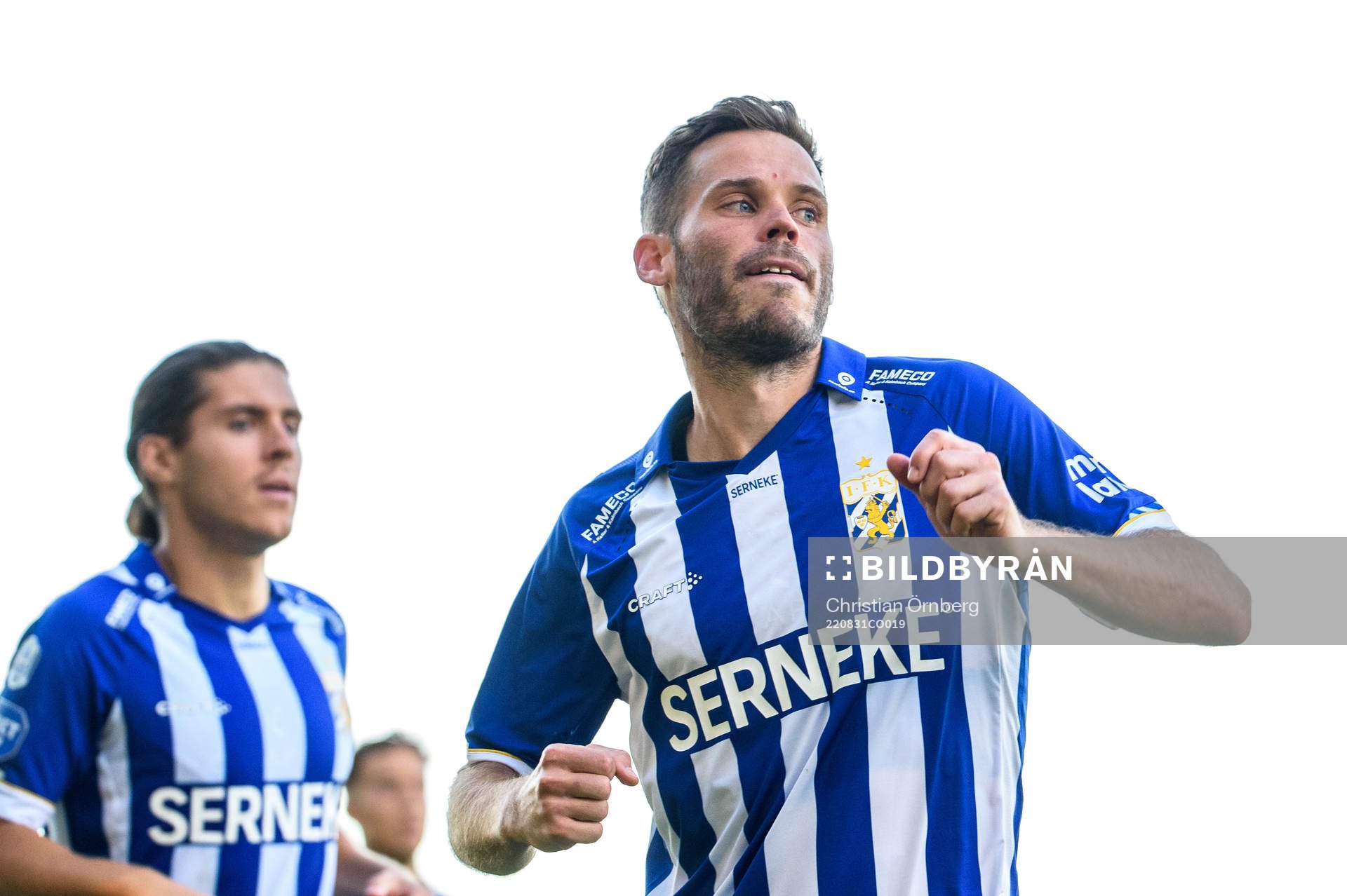 IFK Göteborgs Emil Salomonsson jublar