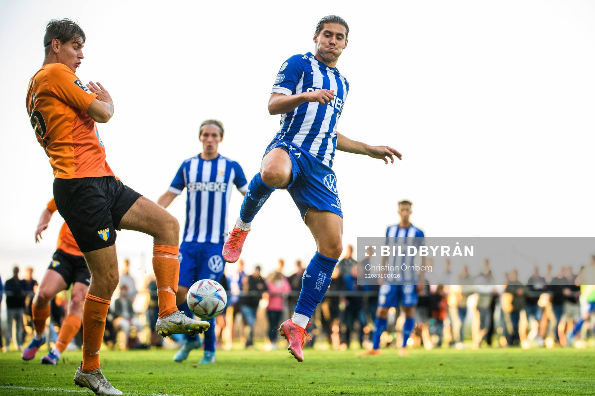 Torns IFs Noah Christoffersson och IFK Göteborgs Eman