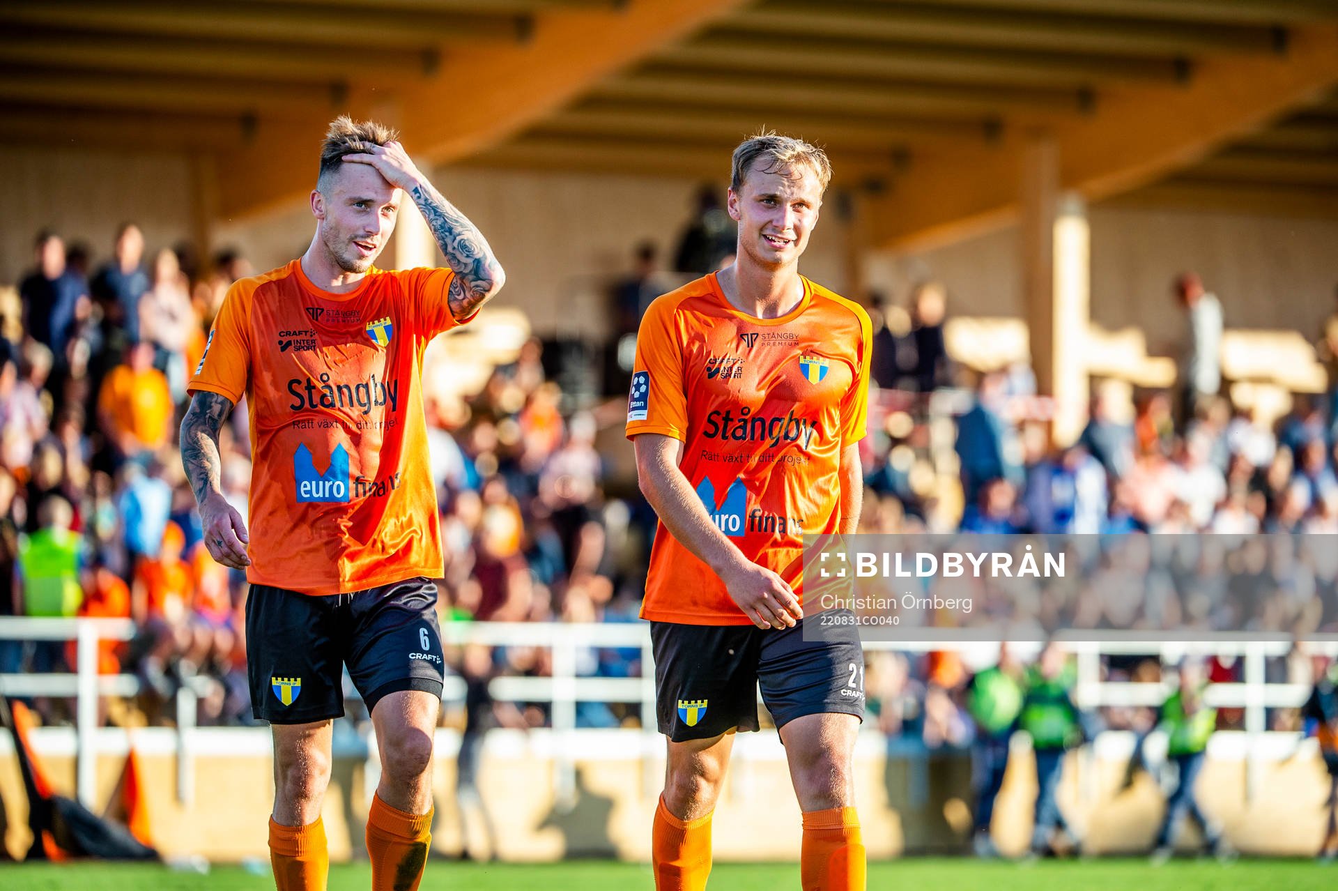 Torns Ted Sandberg och Ossian Hallberg deppar