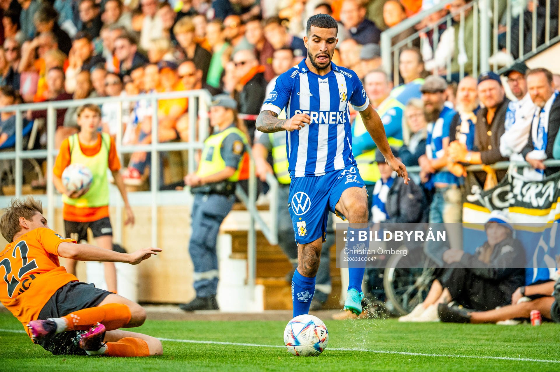 IFK Göteborgs Alai Hussain Ghasem mot Torns Måns Hofvander