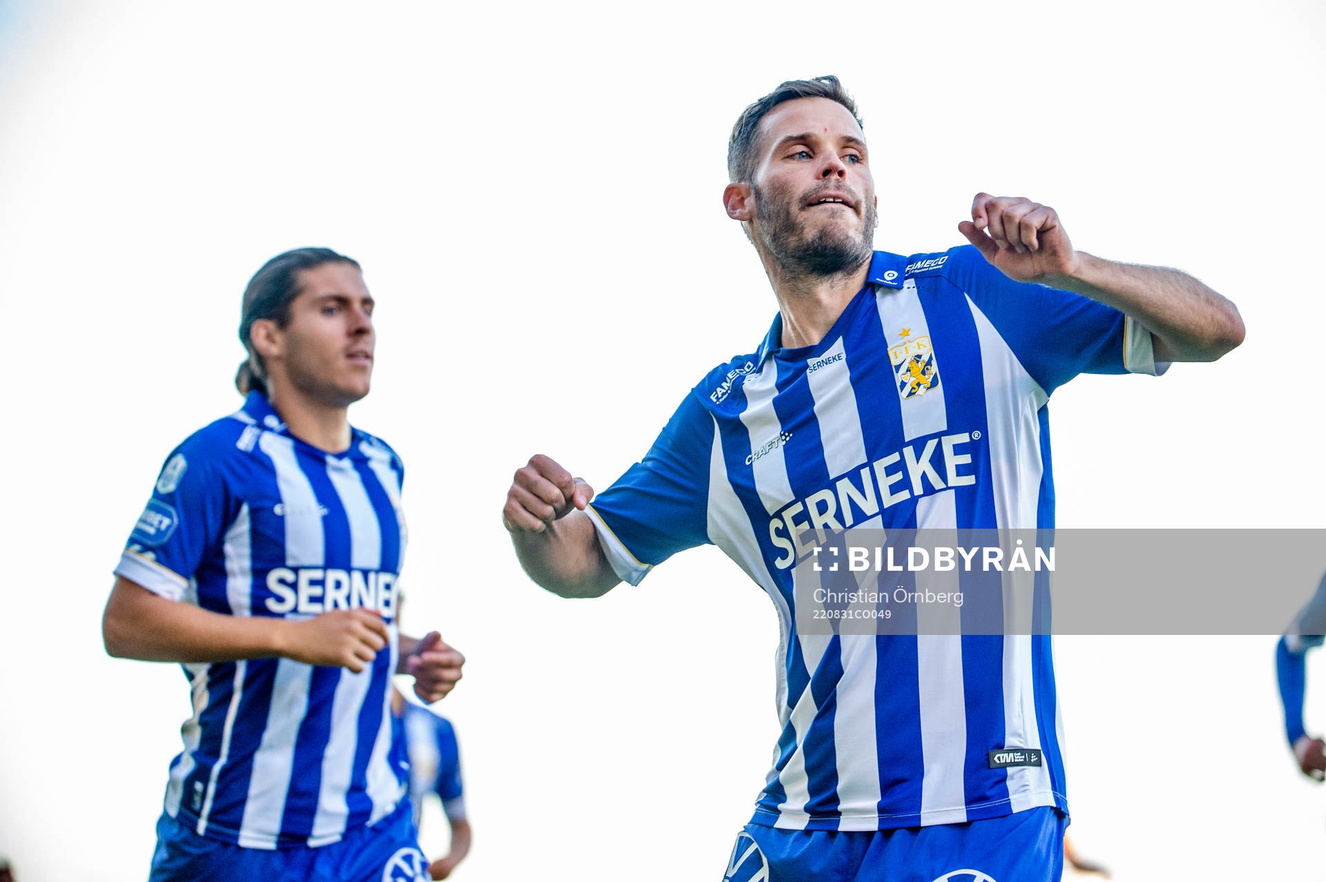 IFK Göteborgs Emil Salomonsson jublar