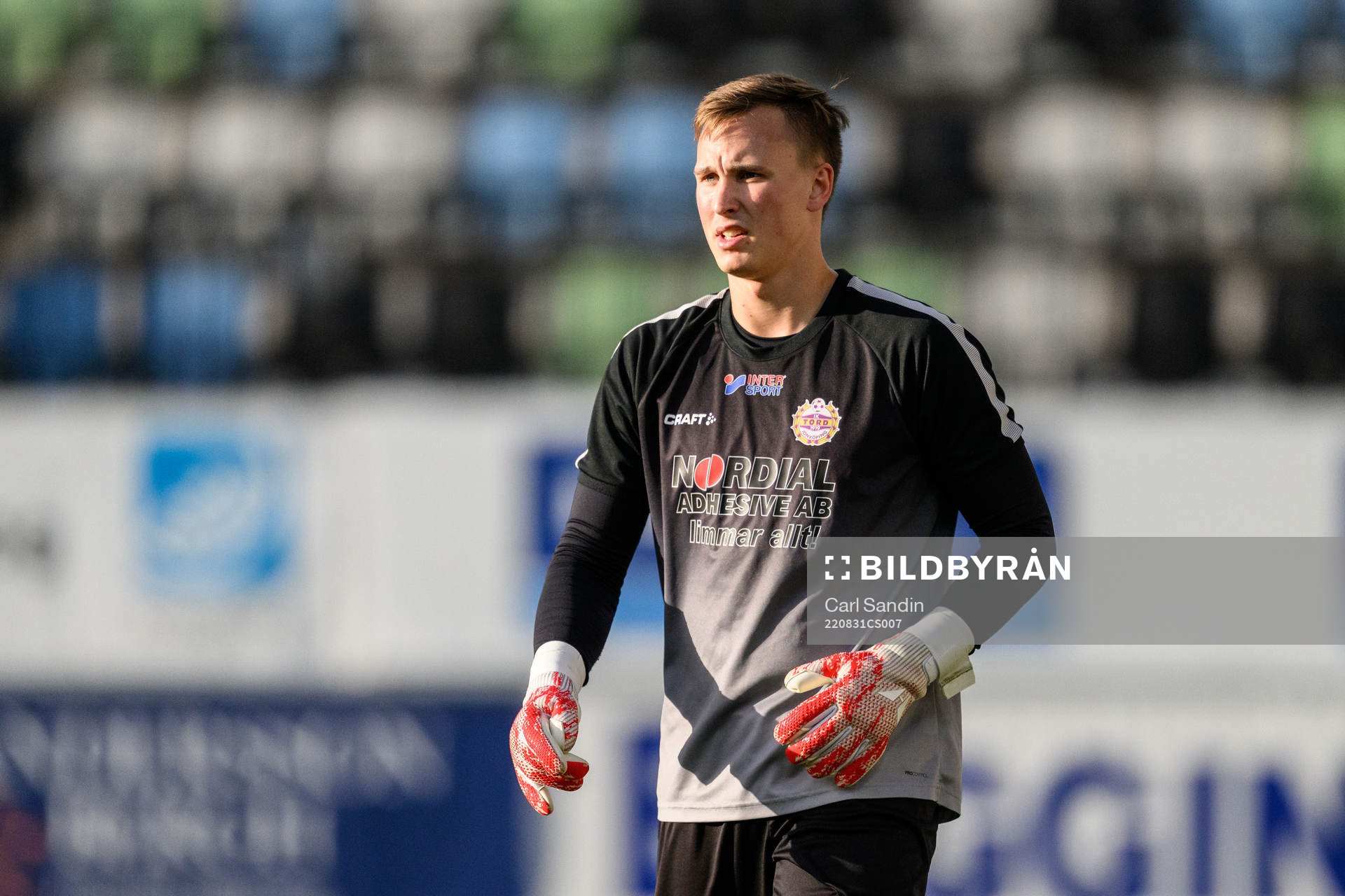 IK Tords målvakt Hugo Kälström