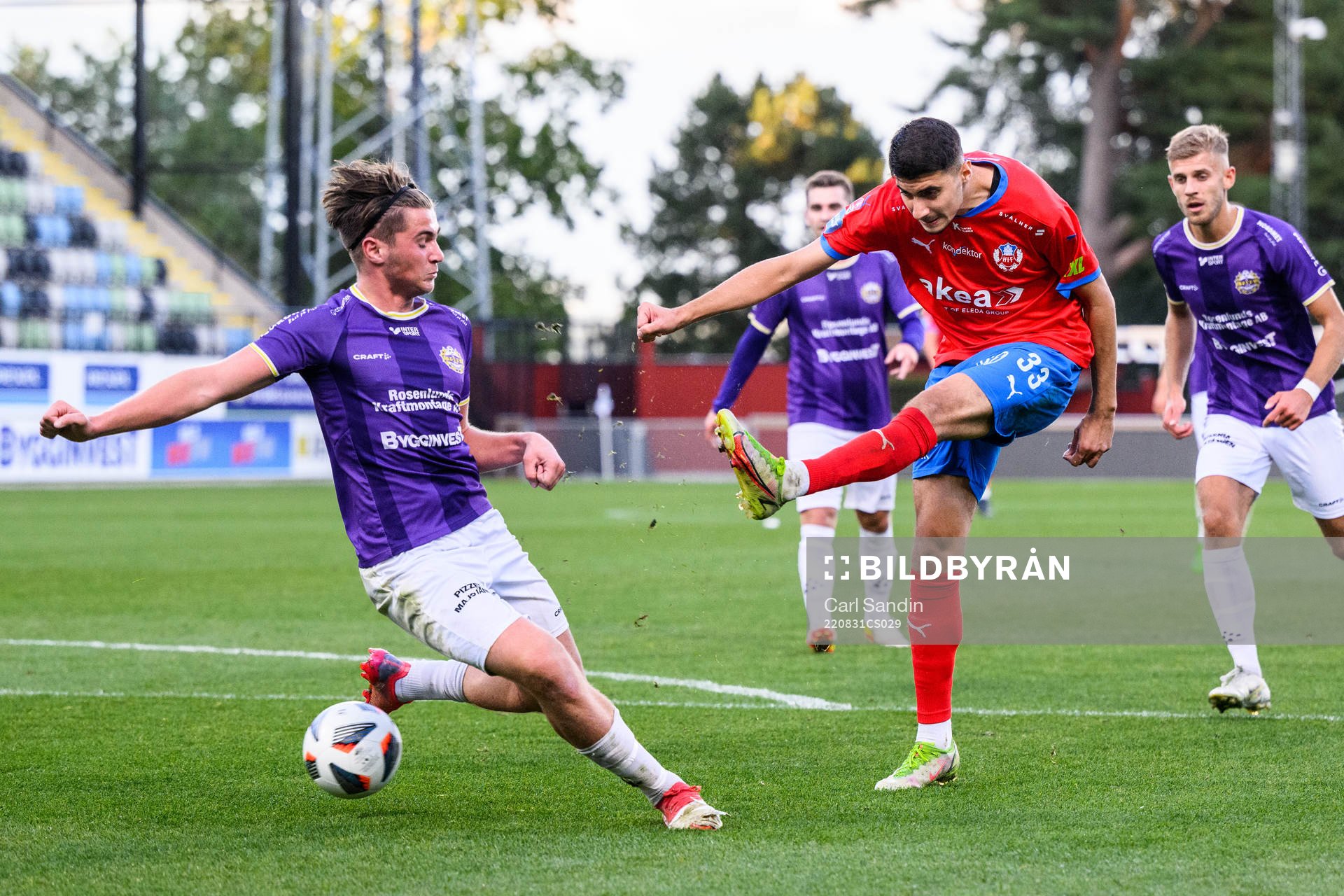 IK Tords Hugo Lyck och Helsingborgs Amar Muhsin