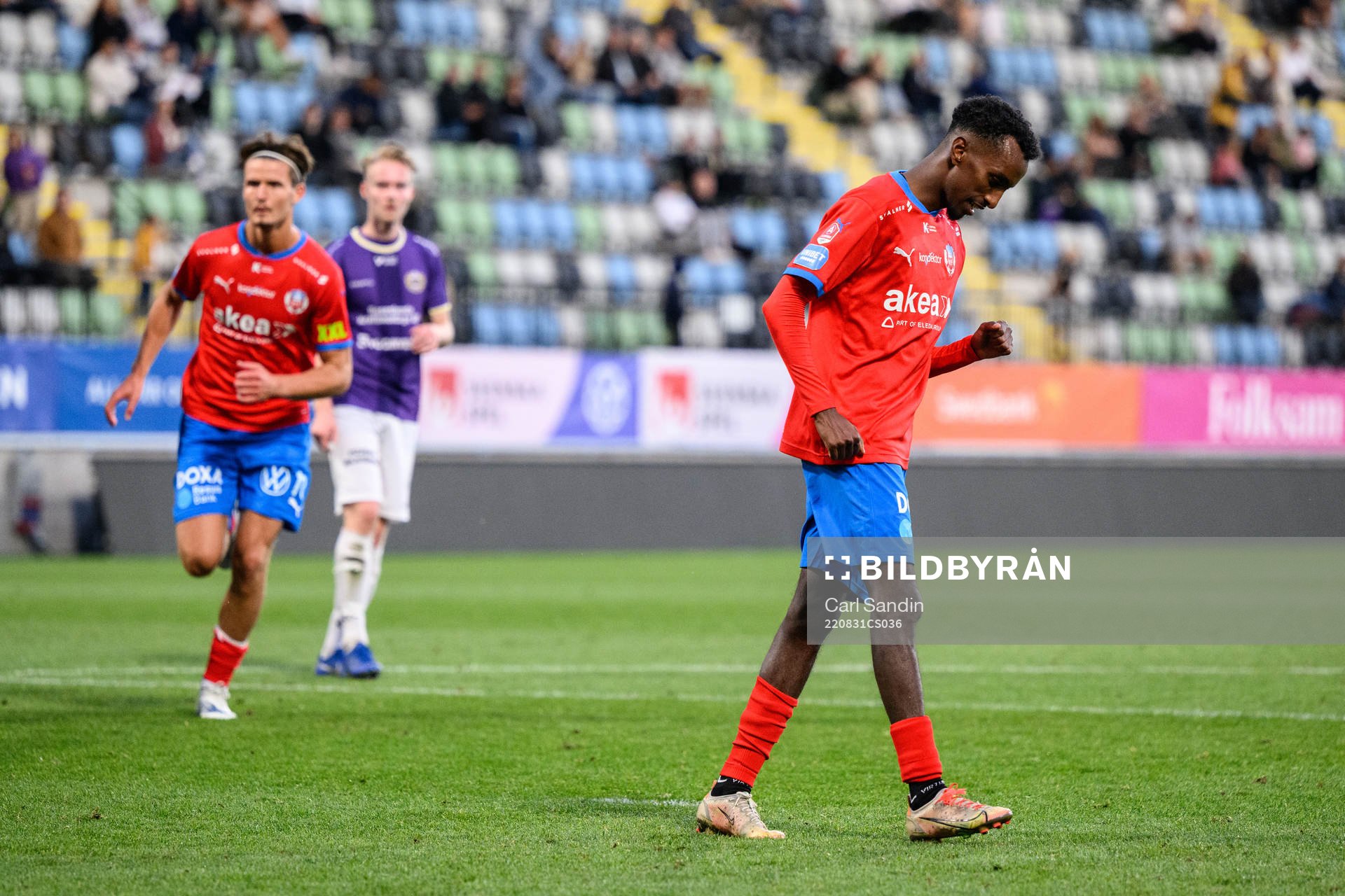 Helsingborgs Taha Ali jublar