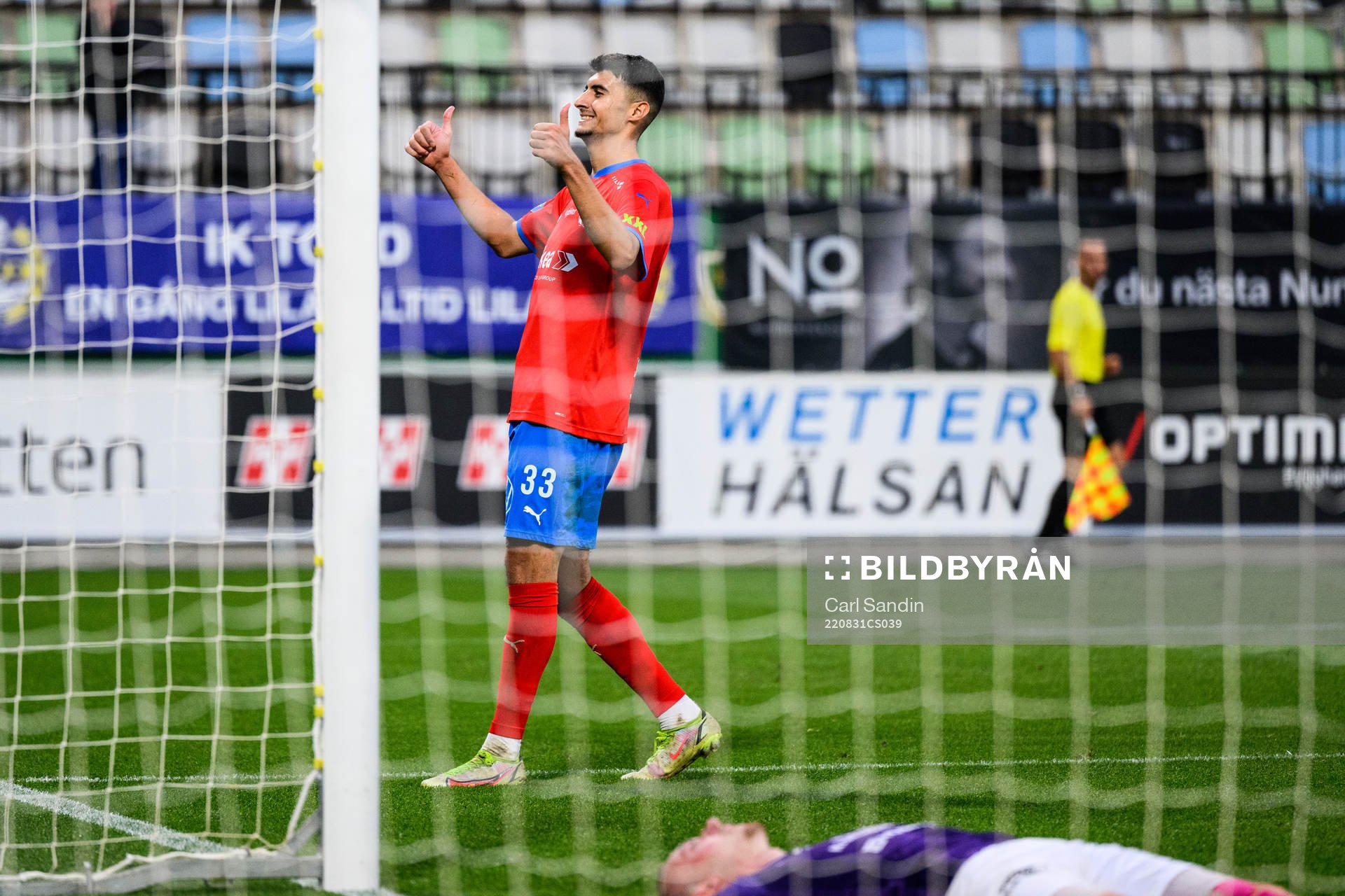 Helsingborgs Amar Muhsin jublar