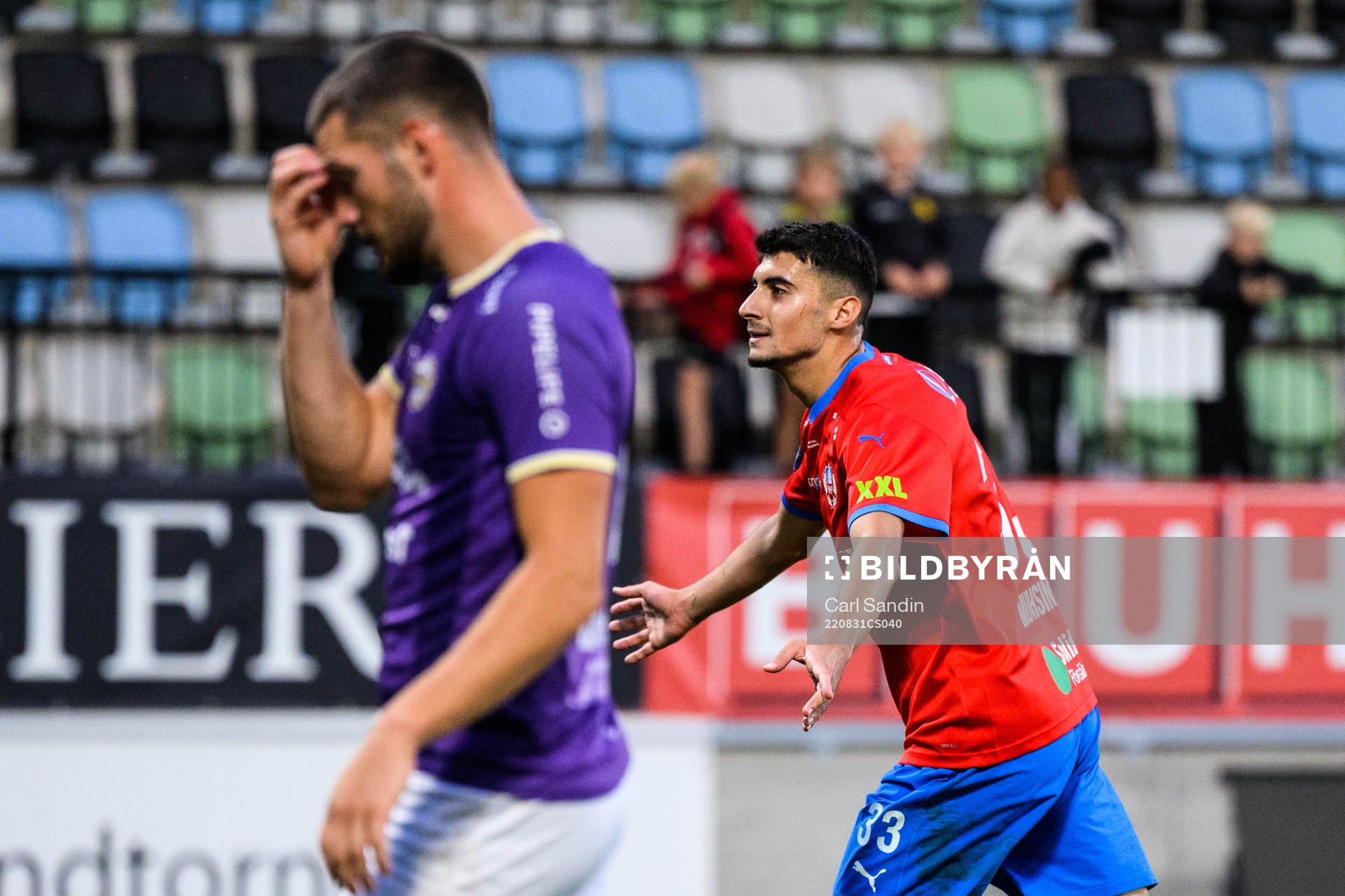 Helsingborgs Amar Muhsin jublar