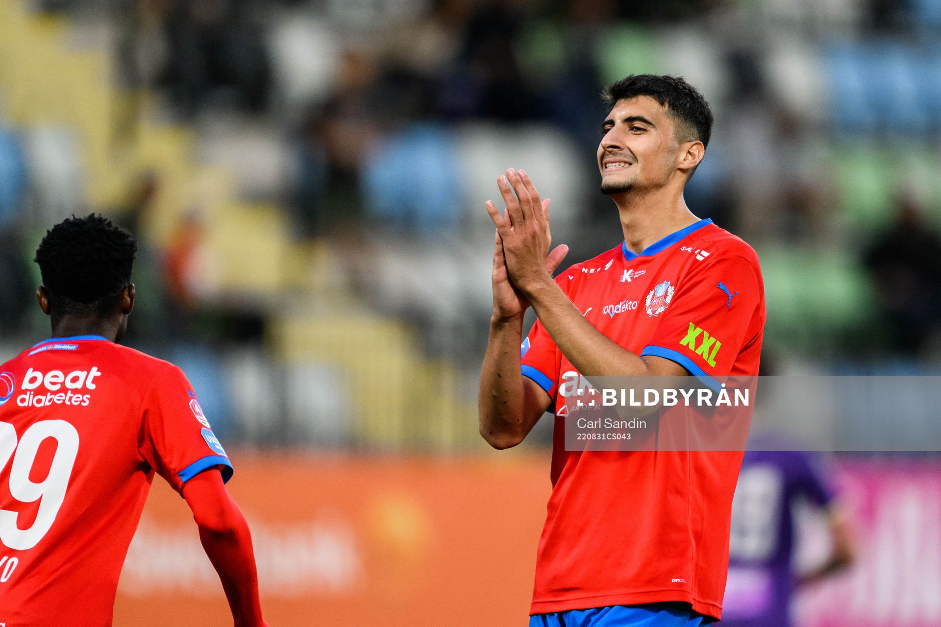 Helsingborgs Amar Muhsin jublar